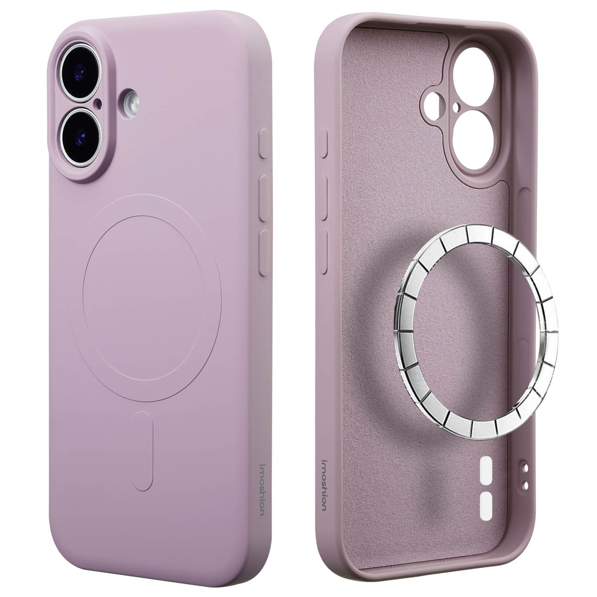 imoshion Color Backcover met MagSafe voor de Apple iPhone 17 - Paars
