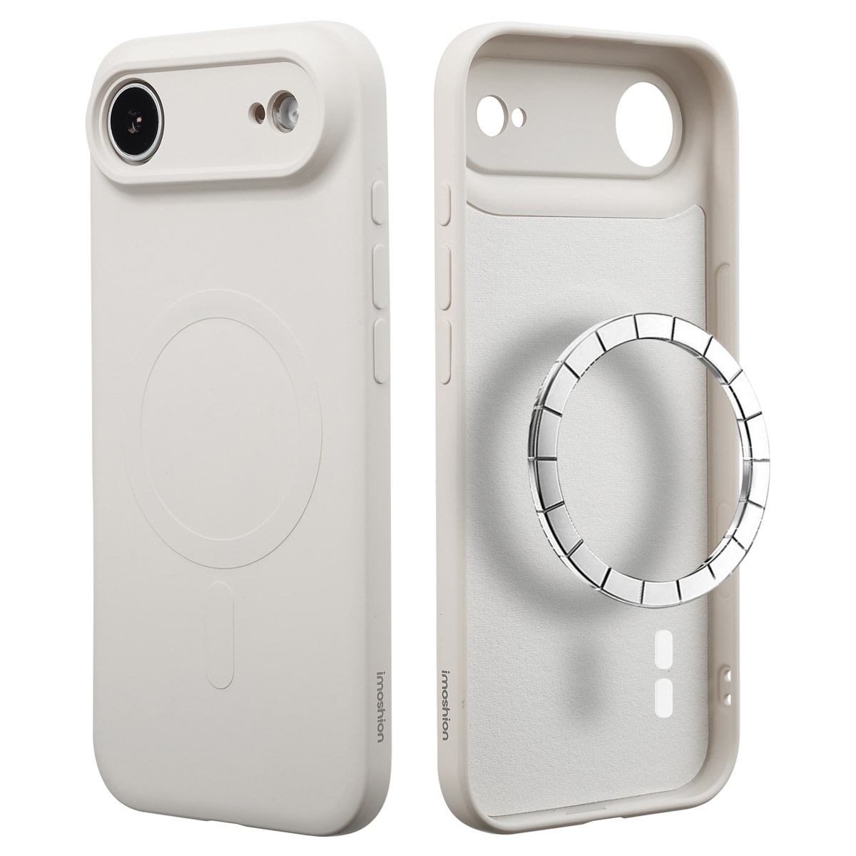 imoshion Coque Couleur avec MagSafe Apple iPhone Air - Beige