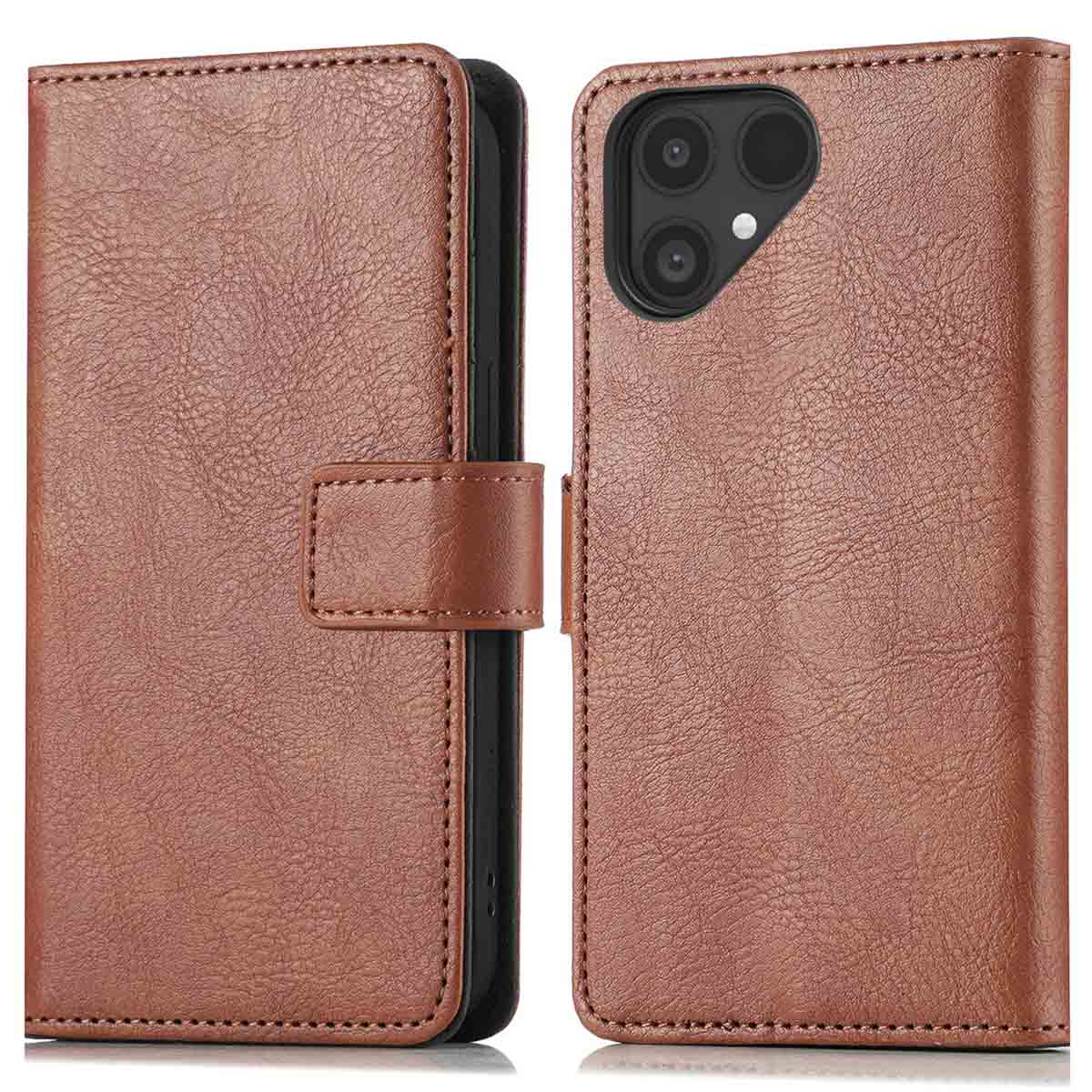 imoshion Luxe Bookcase voor de Fairphone 6 - Bruin