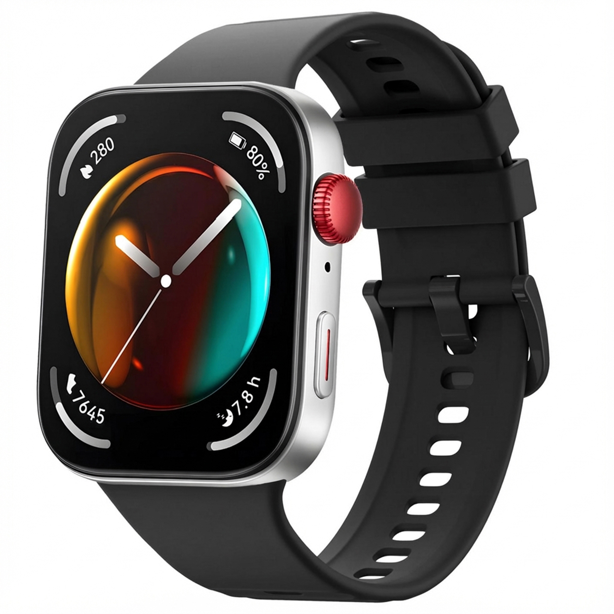 imoshion Bracelet silicone Huawei Watch Fit 4 / 4 Pro / 5 / 5 Pro - Noir