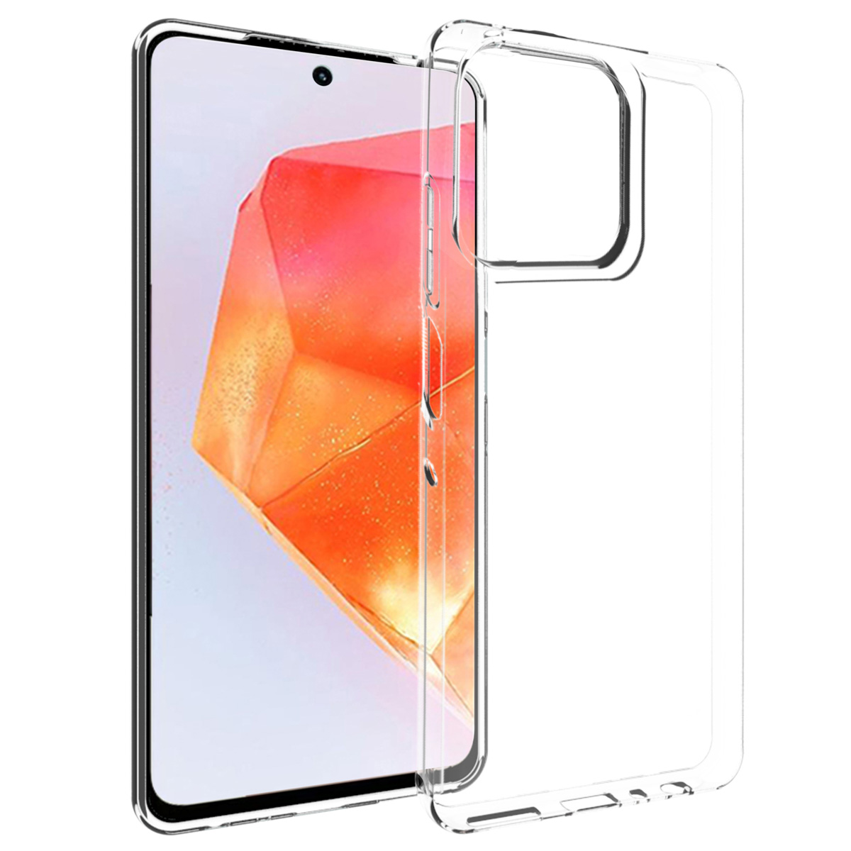 Accezz Coque Clear Motorola Moto G56 - Transparent