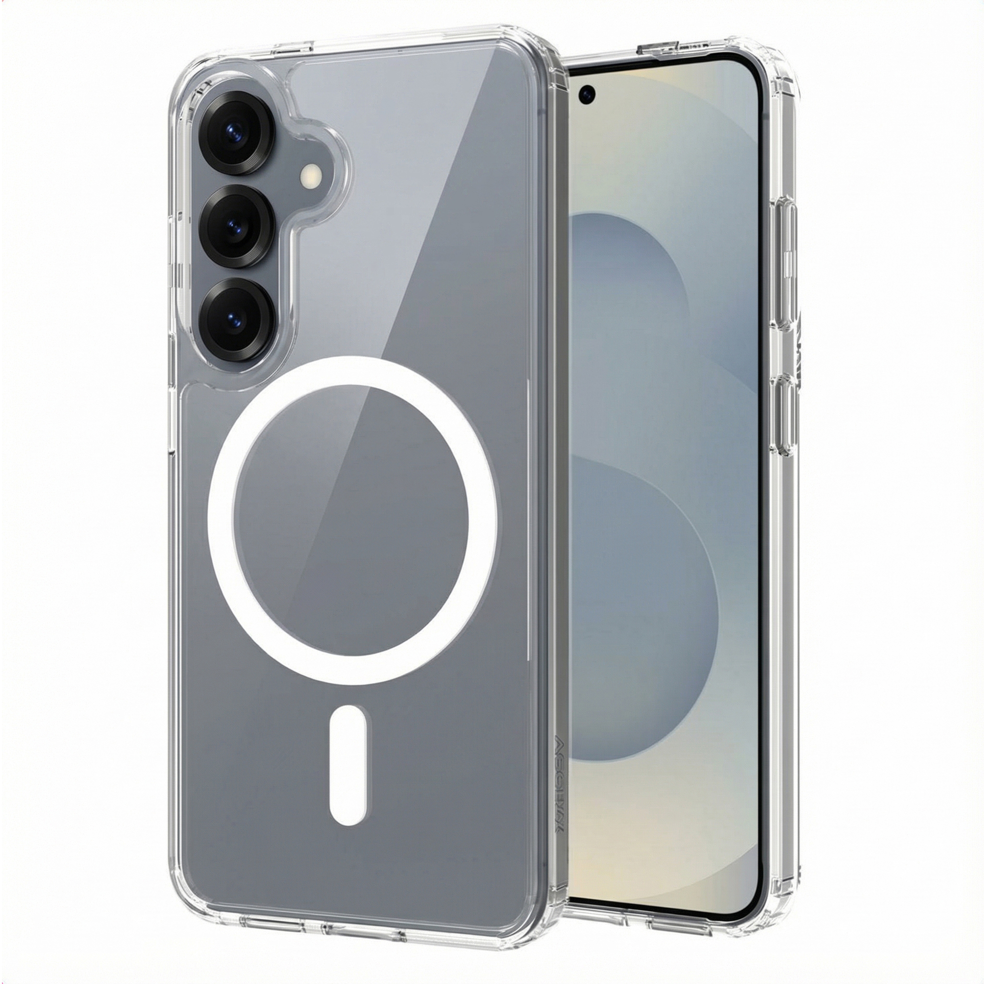 Accezz Coque arrière Xtreme Impact avec MagSafe Samsung Galaxy S25 - Transparent