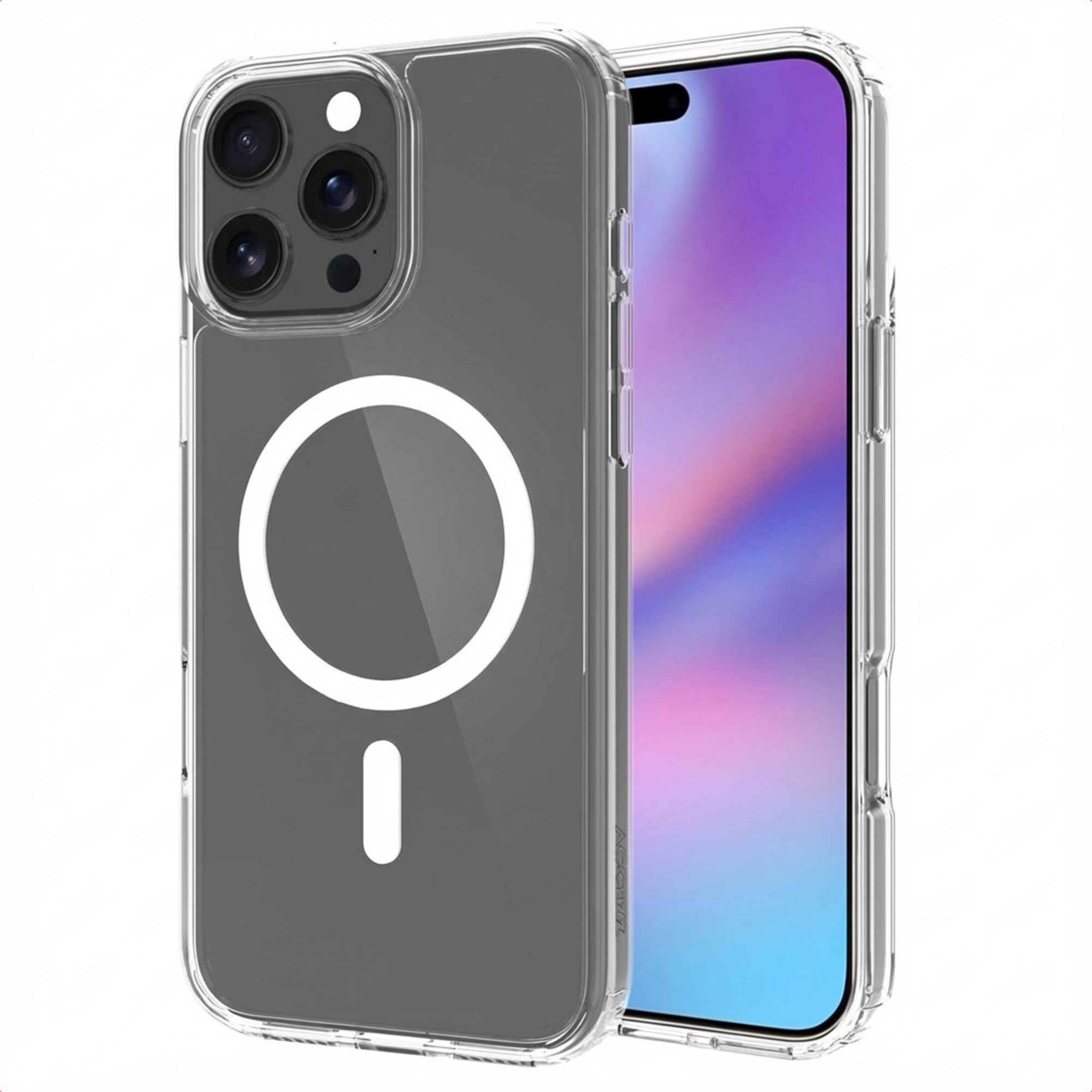 Accezz Coque arrière Xtreme Impact avec MagSafe Apple iPhone 17 Pro Max - Transparent