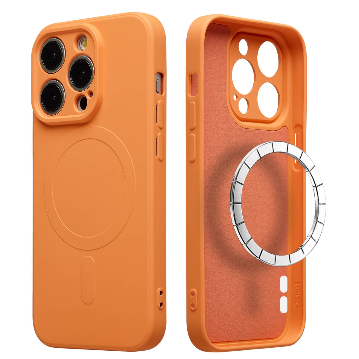 imoshion Coque Couleur avec MagSafe Apple iPhone 14 Pro - Orange