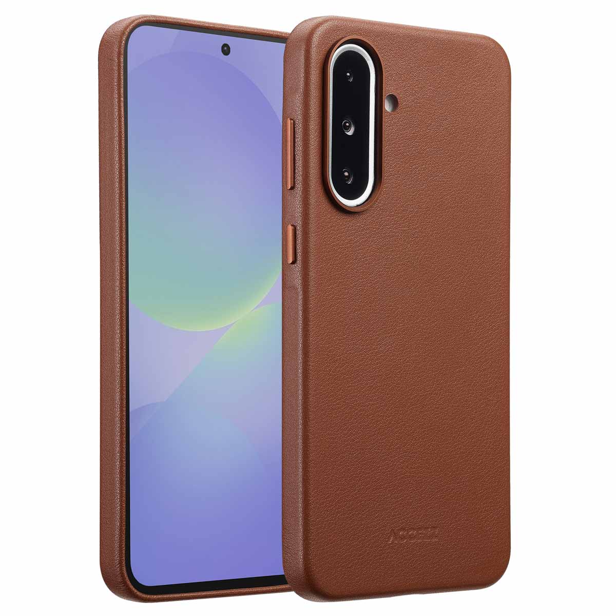 Accezz MagSafe Leather Backcover voor de Samsung Galaxy A36 / A56 - Sienna Brown