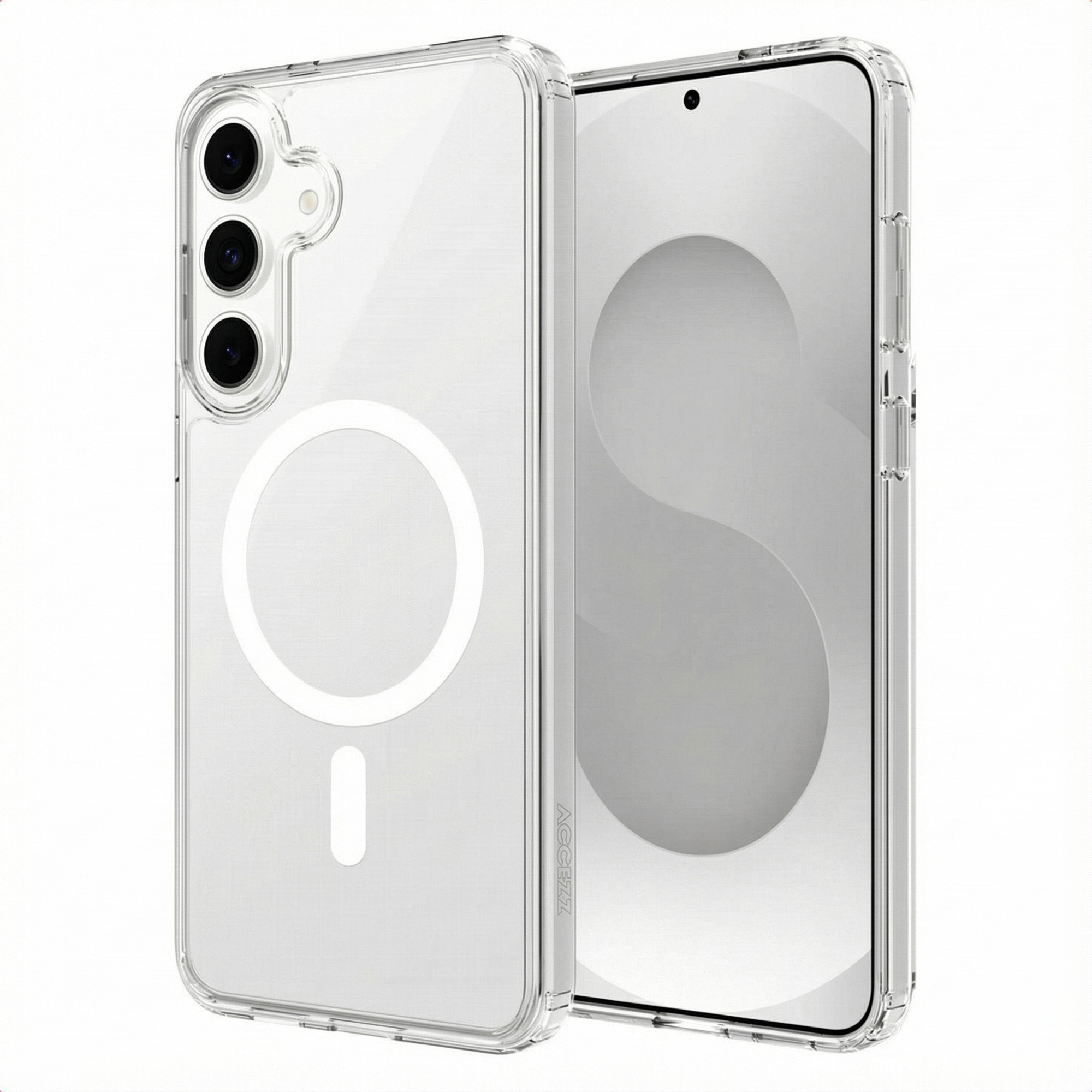 Accezz Coque arrière Xtreme Impact avec MagSafe Samsung Galaxy S25 FE - Transparent