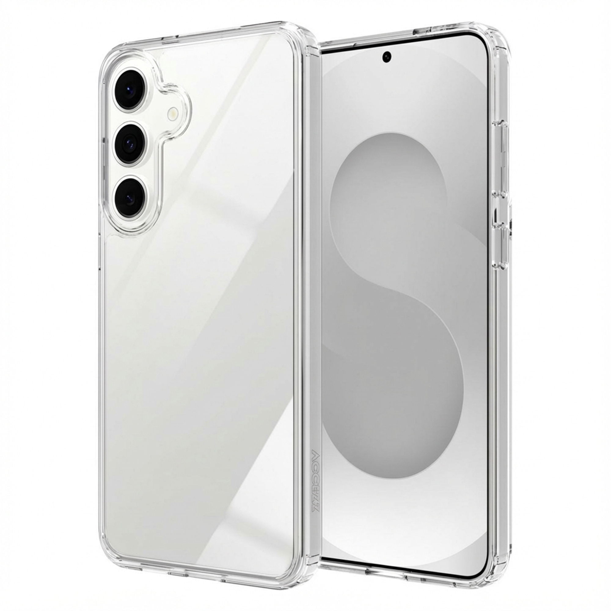 Accezz Xtreme Impact Backcover voor de Samsung Galaxy S25 FE - Transparant