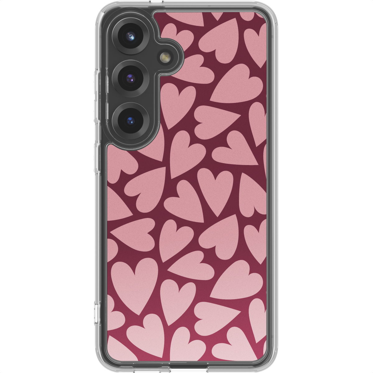 imoshion Design hoesje voor de Samsung Galaxy S25 - Hearty Blush