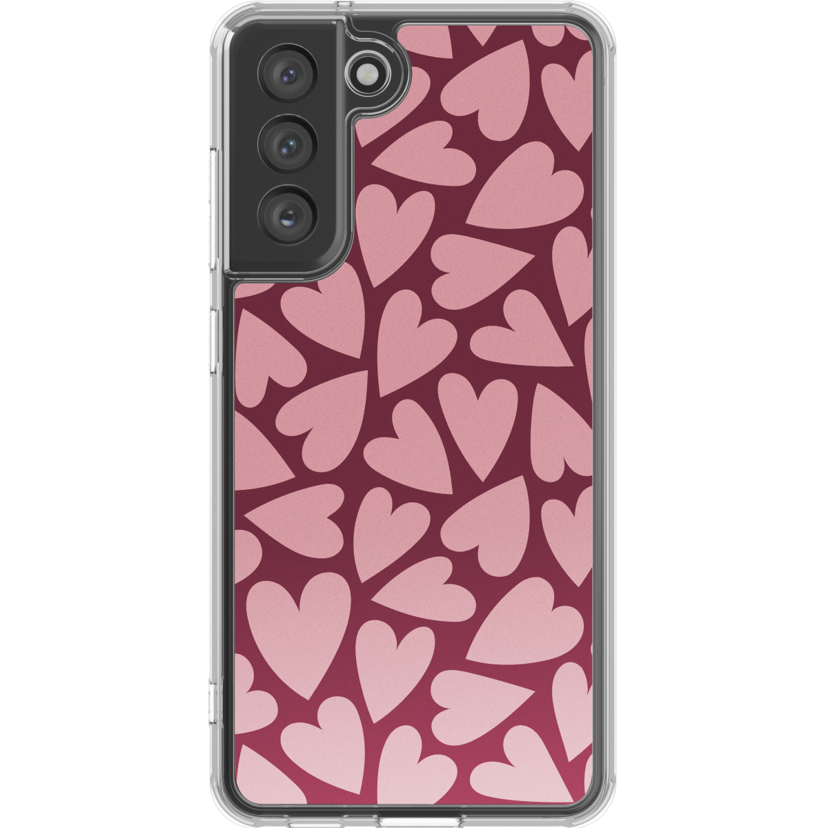 imoshion Design hoesje voor de Samsung Galaxy S21 FE - Hearty Blush