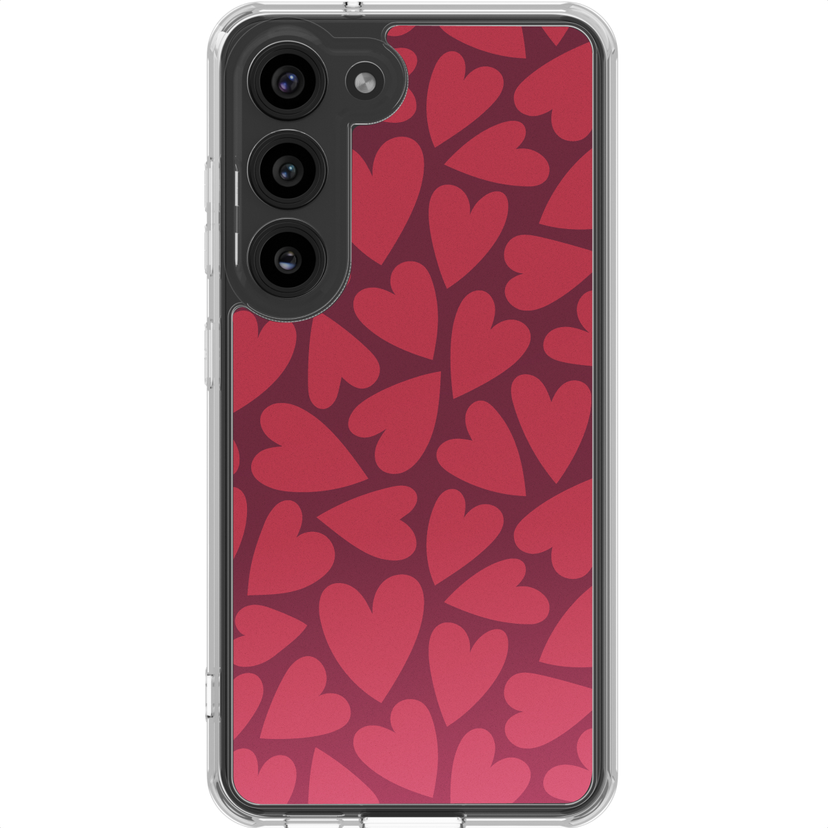 imoshion Design hoesje voor de Samsung Galaxy S23 - Hearty Coral Dust