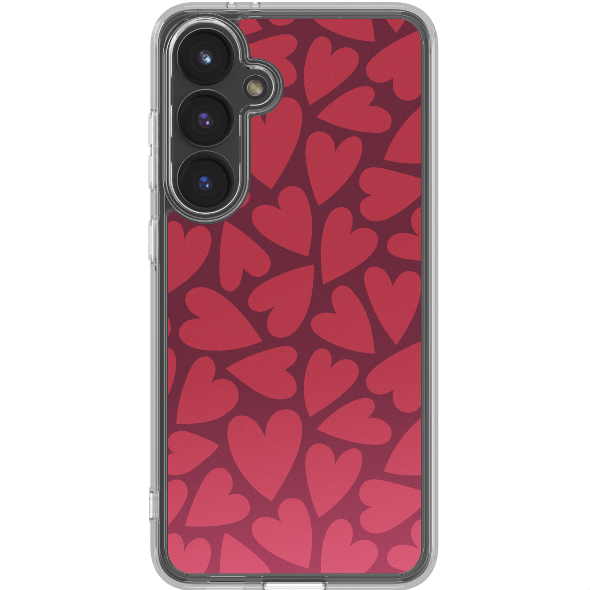 imoshion Design hoesje voor de Samsung Galaxy S24 FE - Hearty Coral Dust