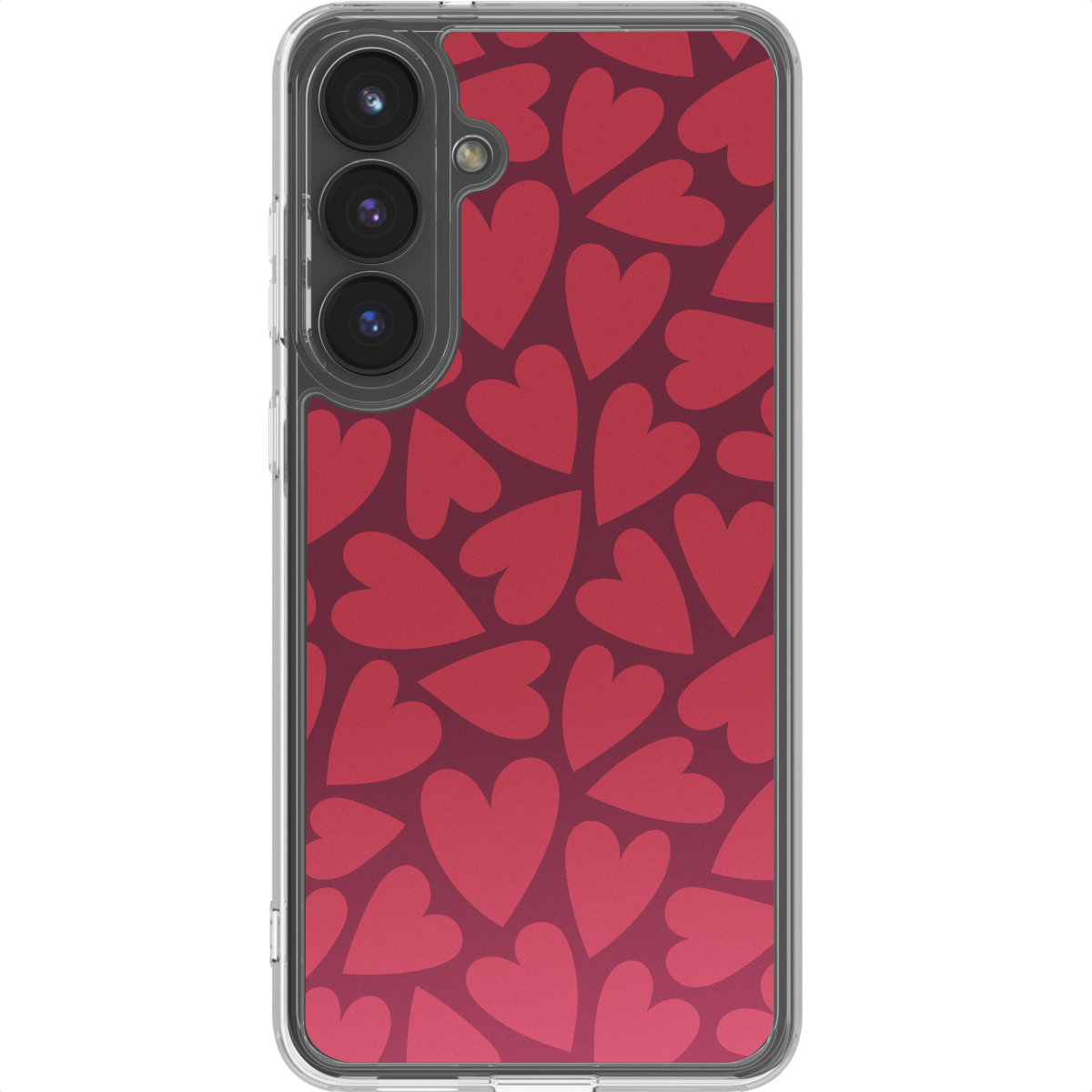 imoshion Design hoesje voor de Samsung Galaxy S25 FE - Hearty Coral Dust