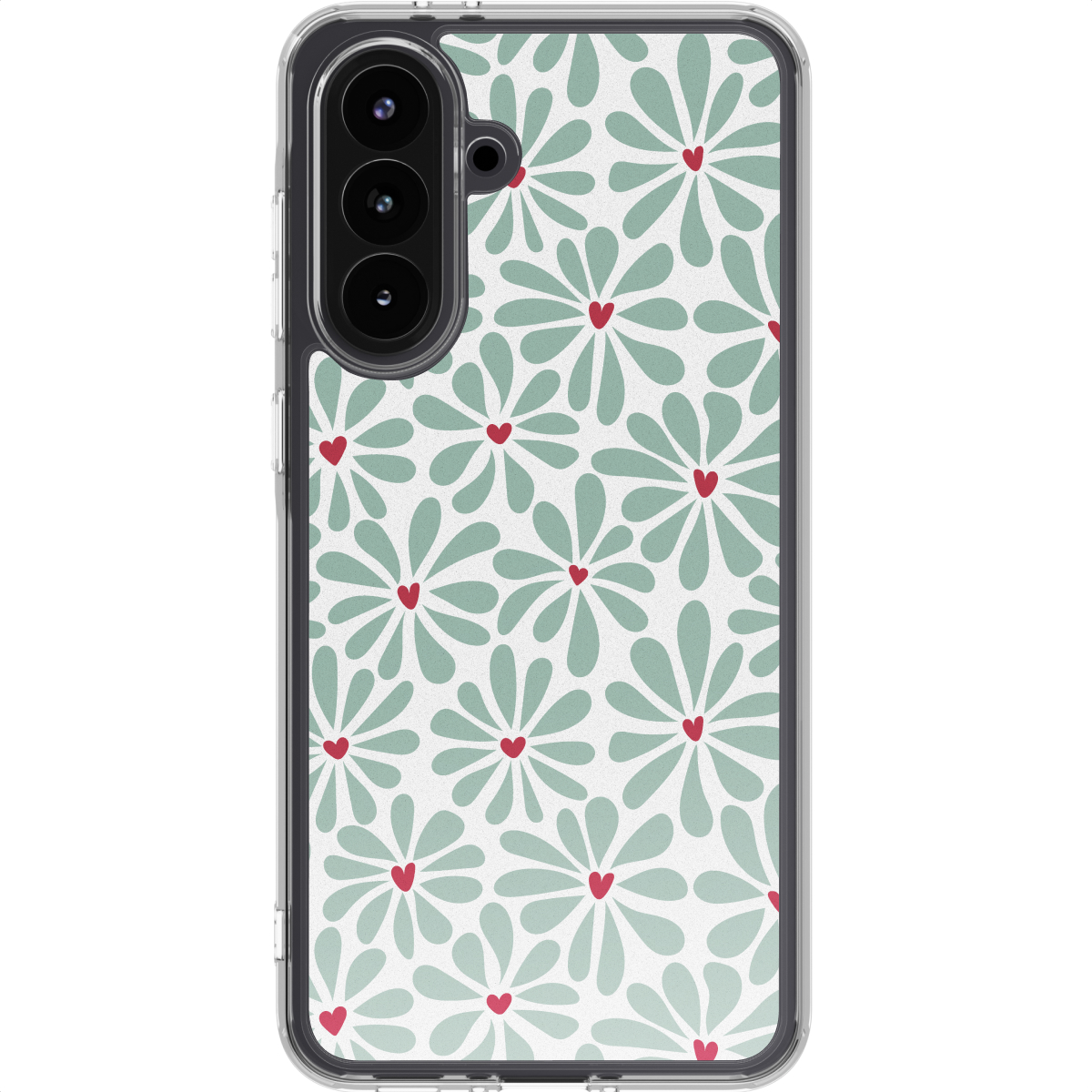 imoshion Design hoesje voor de Samsung Galaxy A36 - Bloom Love Sage Green