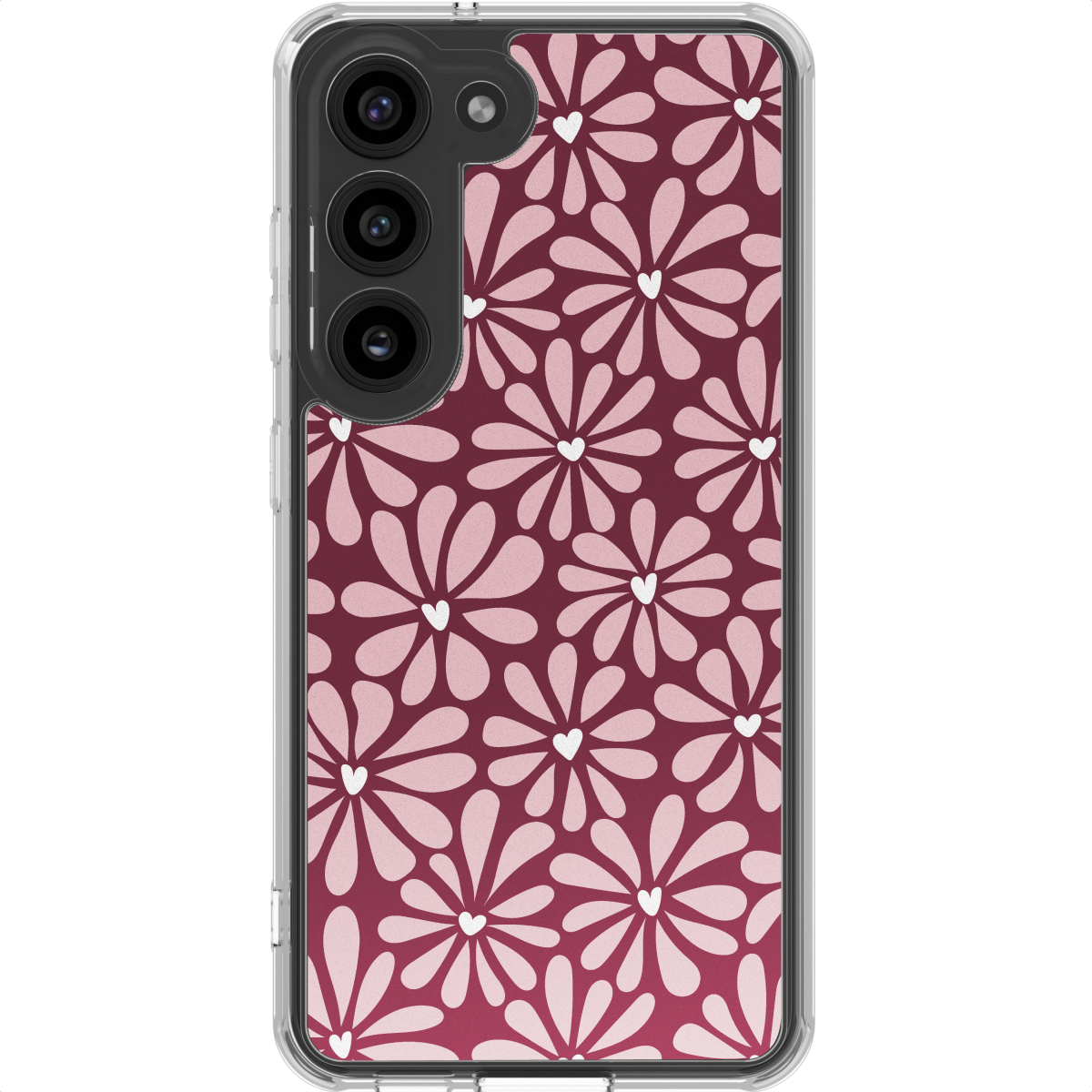 imoshion Design hoesje voor de Samsung Galaxy S23 - Bloom Love Blush