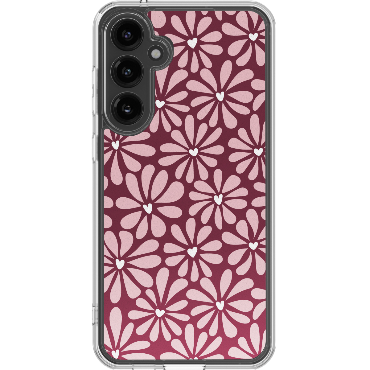 imoshion Design hoesje voor de Samsung Galaxy S23 FE - Bloom Love Blush