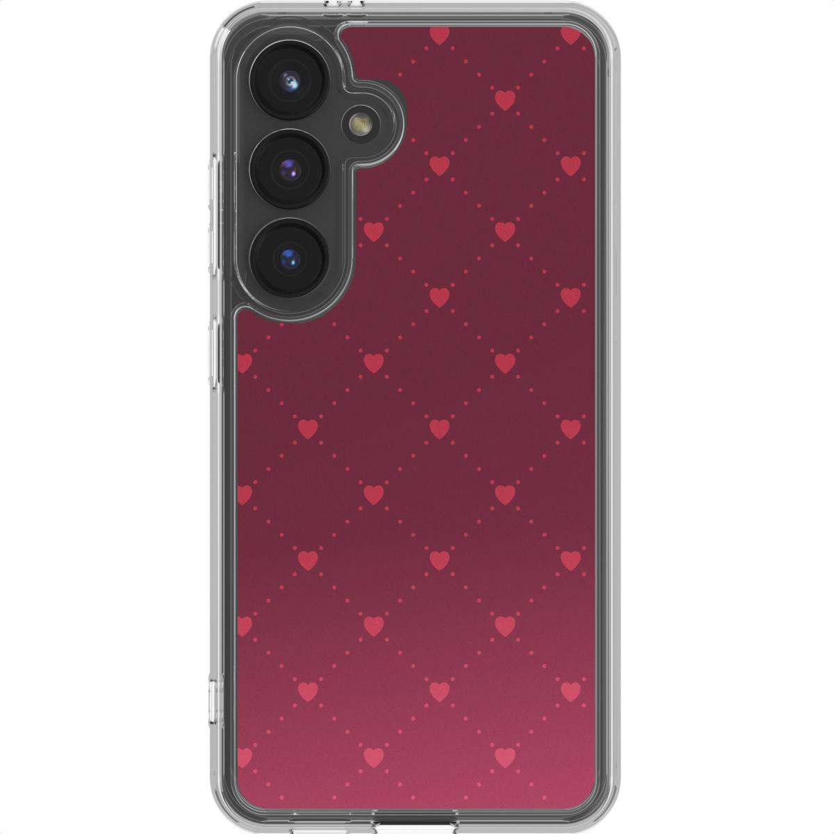 imoshion Design hoesje voor de Samsung Galaxy S24 - Crush Check Coral Dust