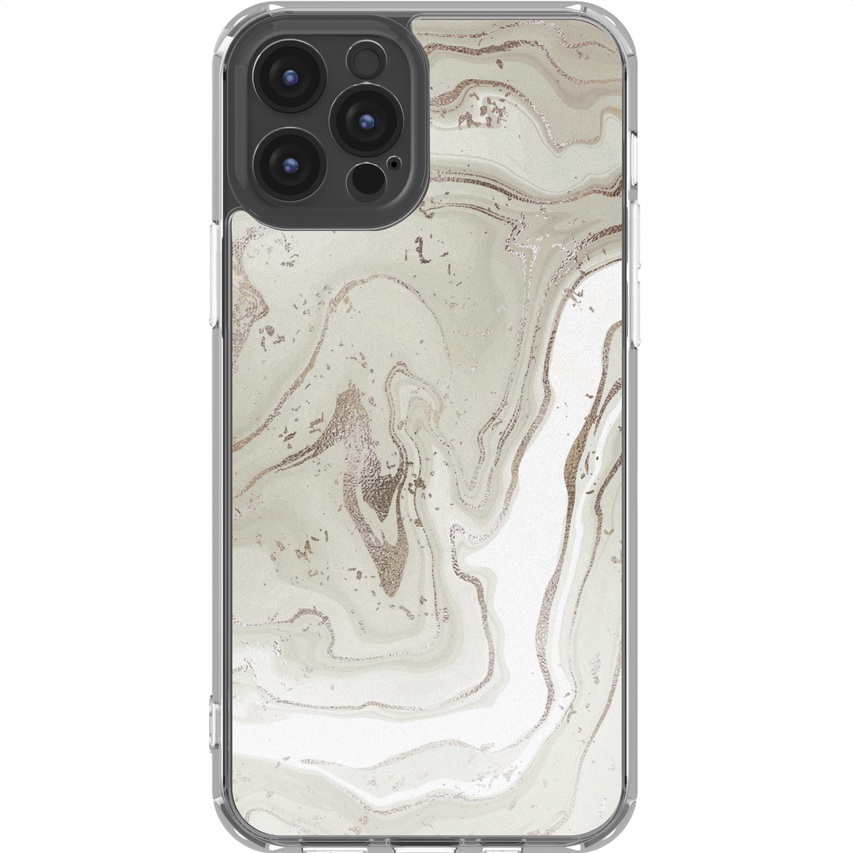imoshion Design hoesje voor de Apple iPhone 12 (Pro) - Sandy Marble