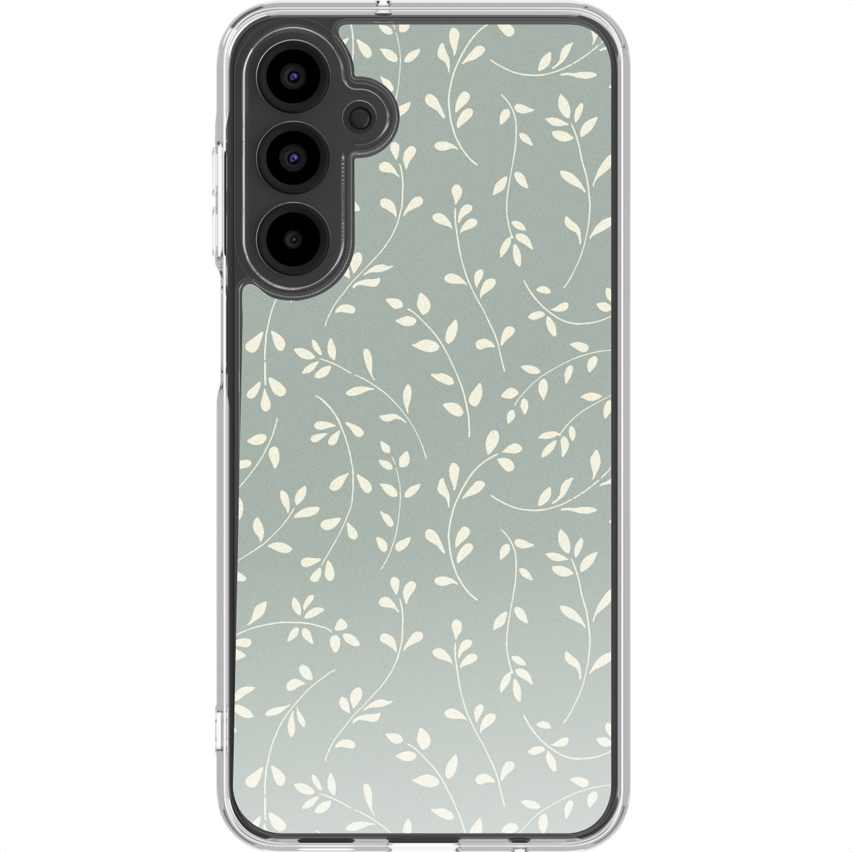imoshion Design hoesje voor de Samsung Galaxy A16 - Smoke Green Flowers