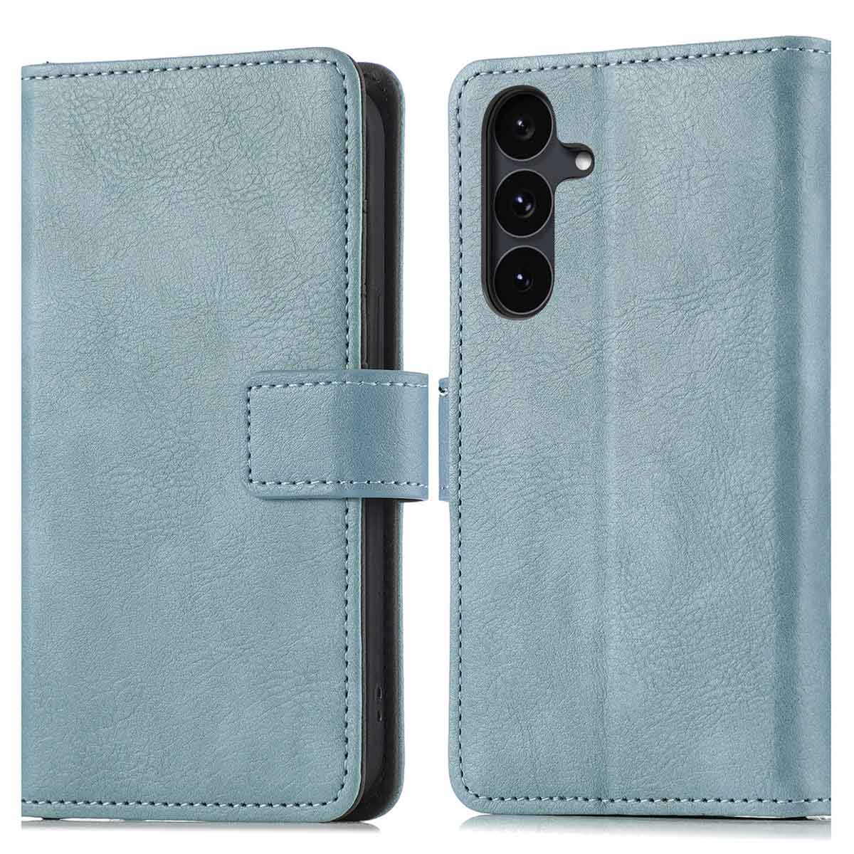 imoshion Luxe Bookcase voor de Samsung Galaxy S25 FE - Lichtblauw