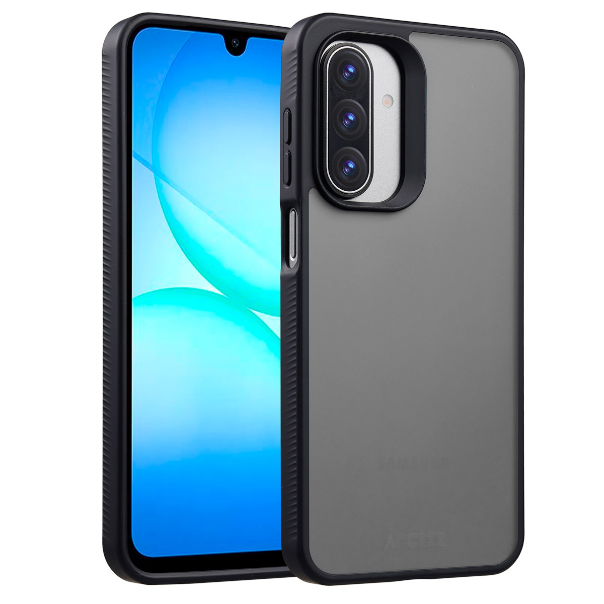 Accezz Coque Givrée Robuste Samsung Galaxy A17 (5G) / (4G) - Noir