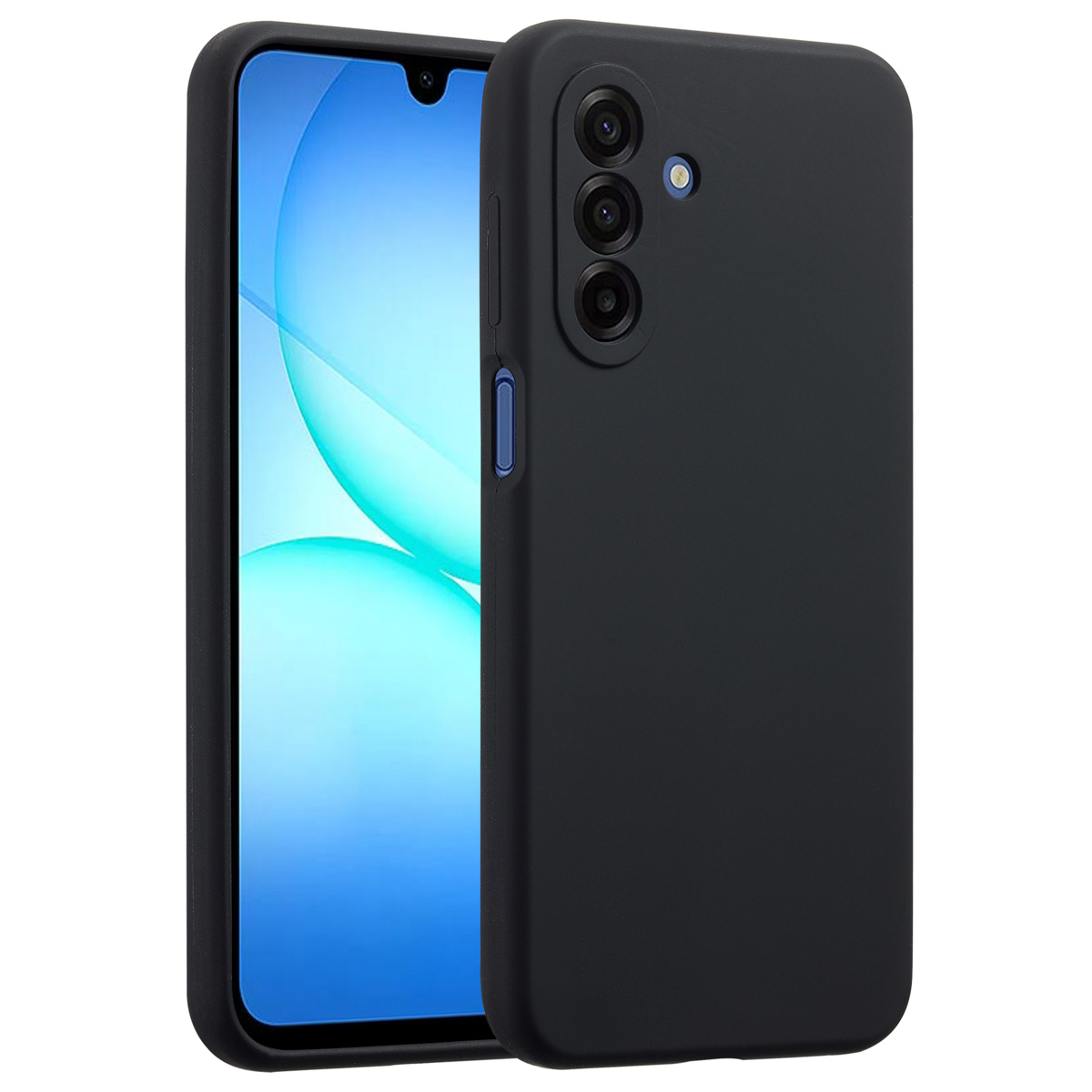 Accezz Coque Liquid Silicone Samsung Galaxy A17 (5G) / (4G) - Noir