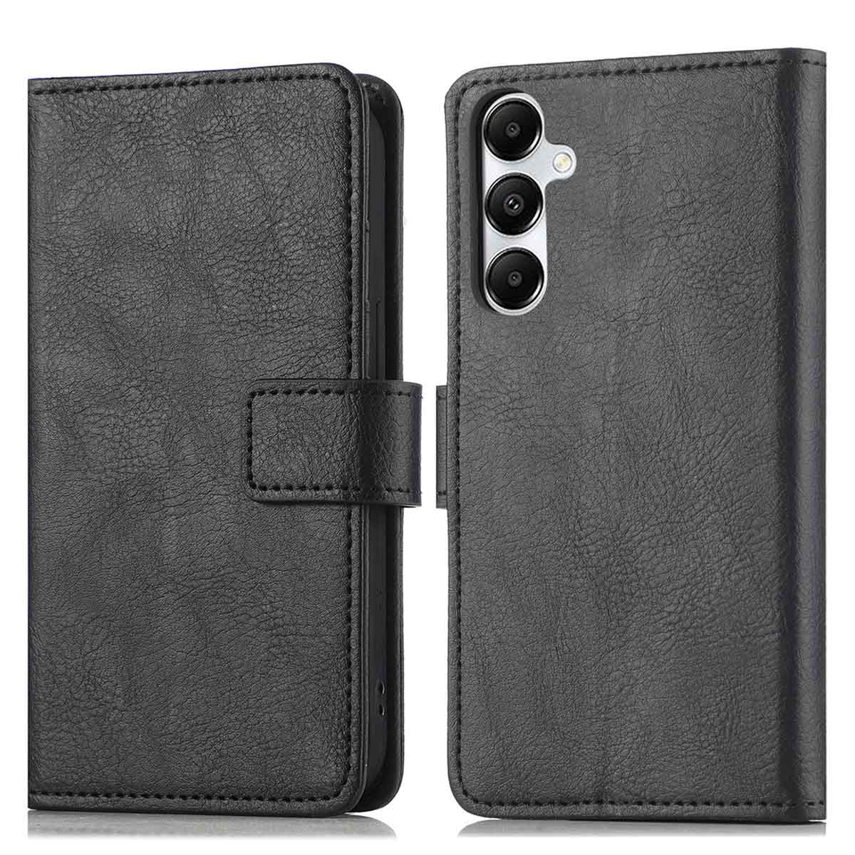 imoshion Luxe Bookcase voor de Samsung Galaxy A18 / A17 - Zwart