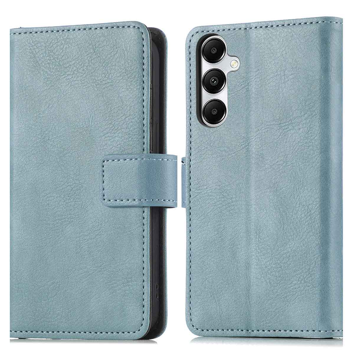 imoshion Luxe Bookcase voor de Samsung Galaxy A17 (5G) / (4G) - Lichtblauw