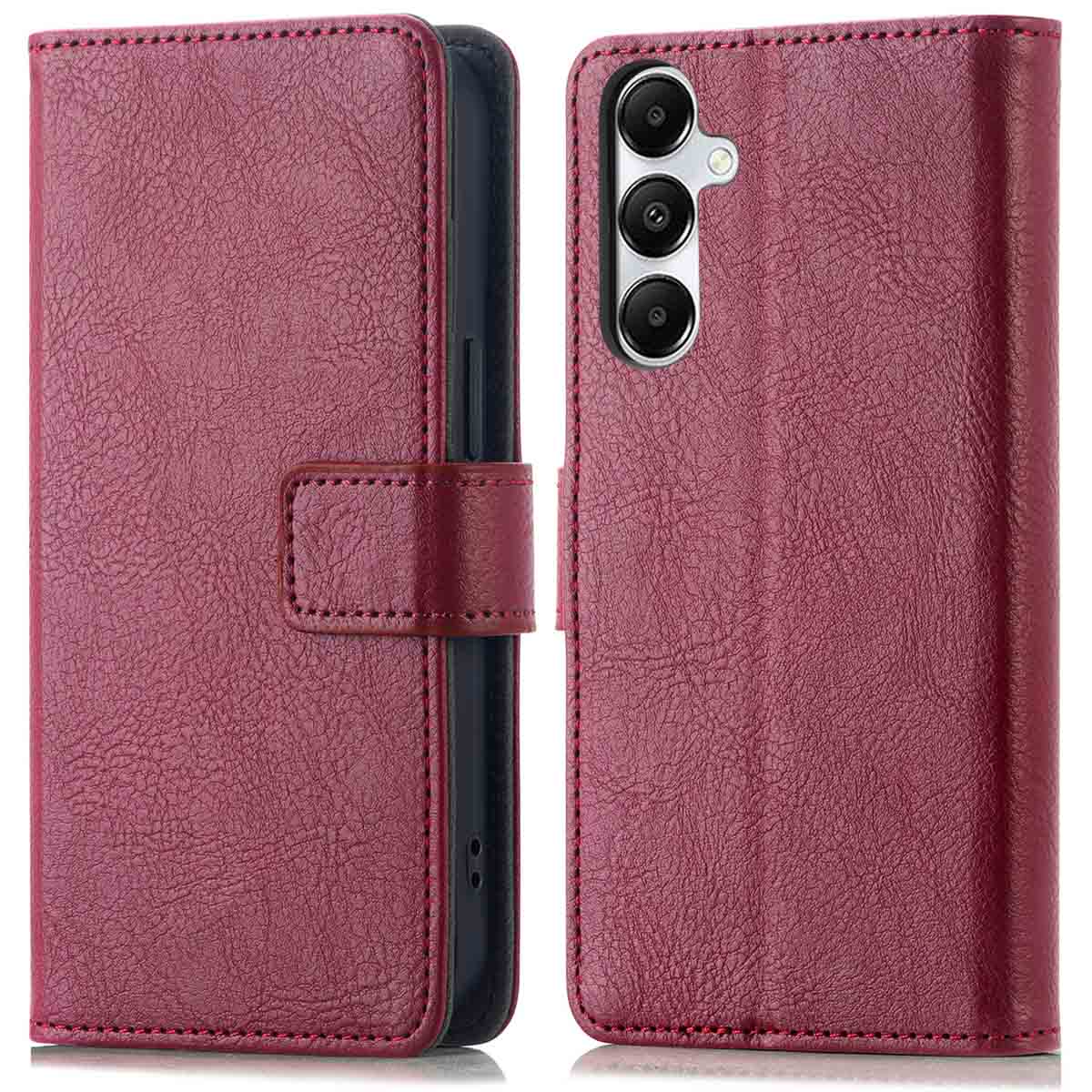 imoshion Luxe Bookcase voor de Samsung Galaxy A18 / A17 - Bordeaux