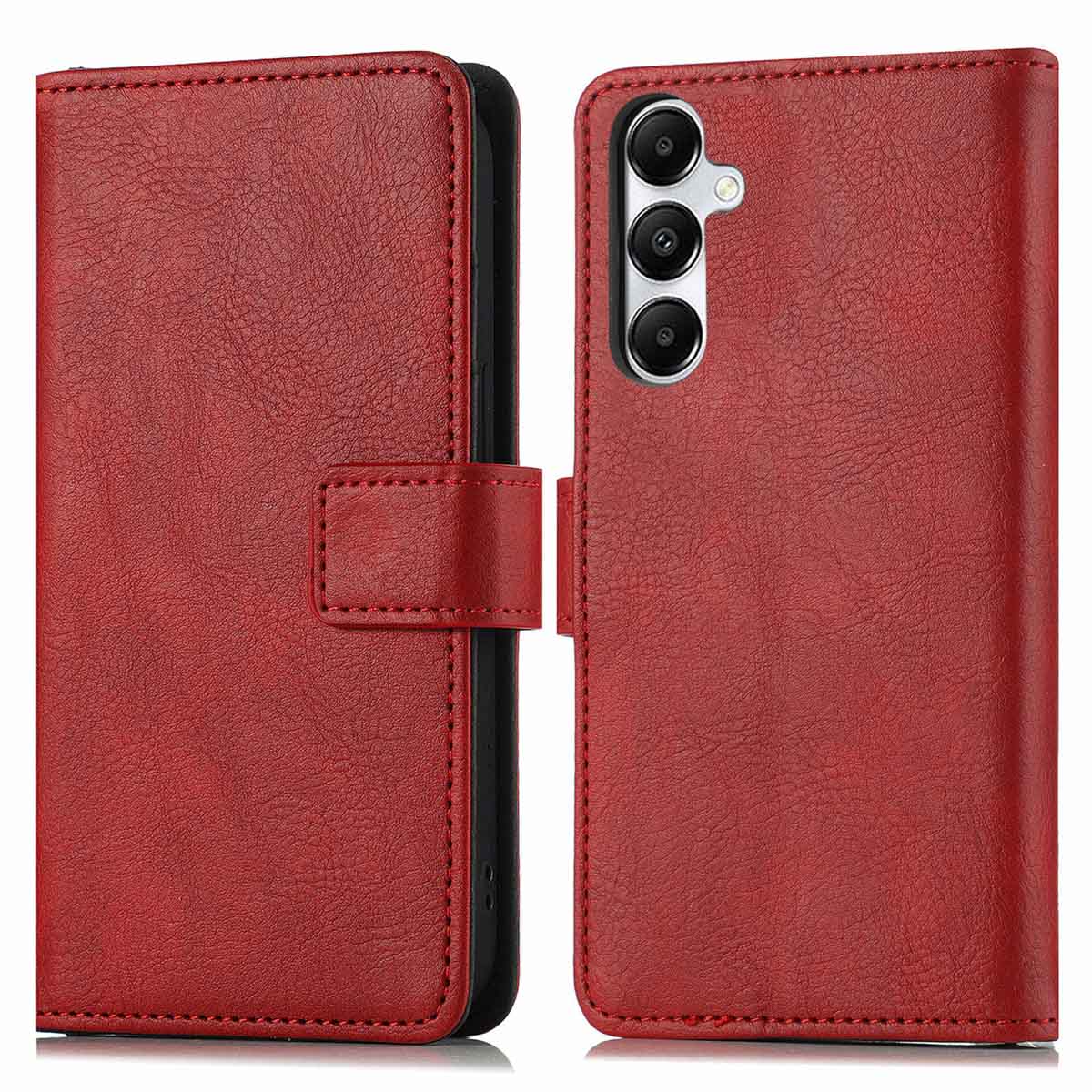 imoshion Luxe Bookcase voor de Samsung Galaxy A17 (5G) / (4G) - Rood