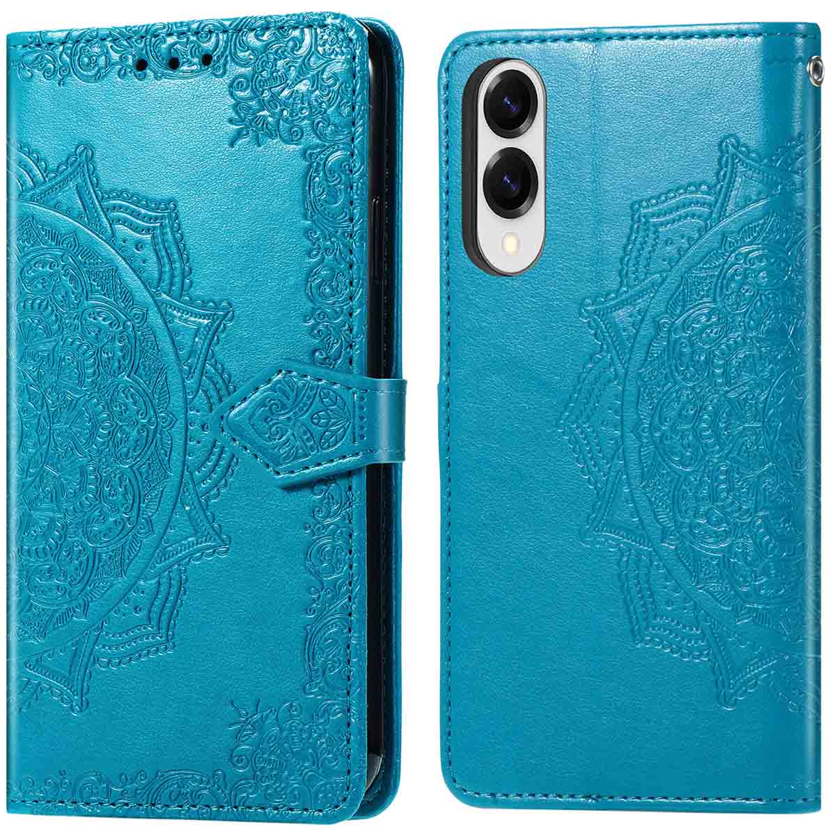 imoshion Mandala Bookcase voor de Samsung Galaxy A17 (5G) / (4G) - Turquoise