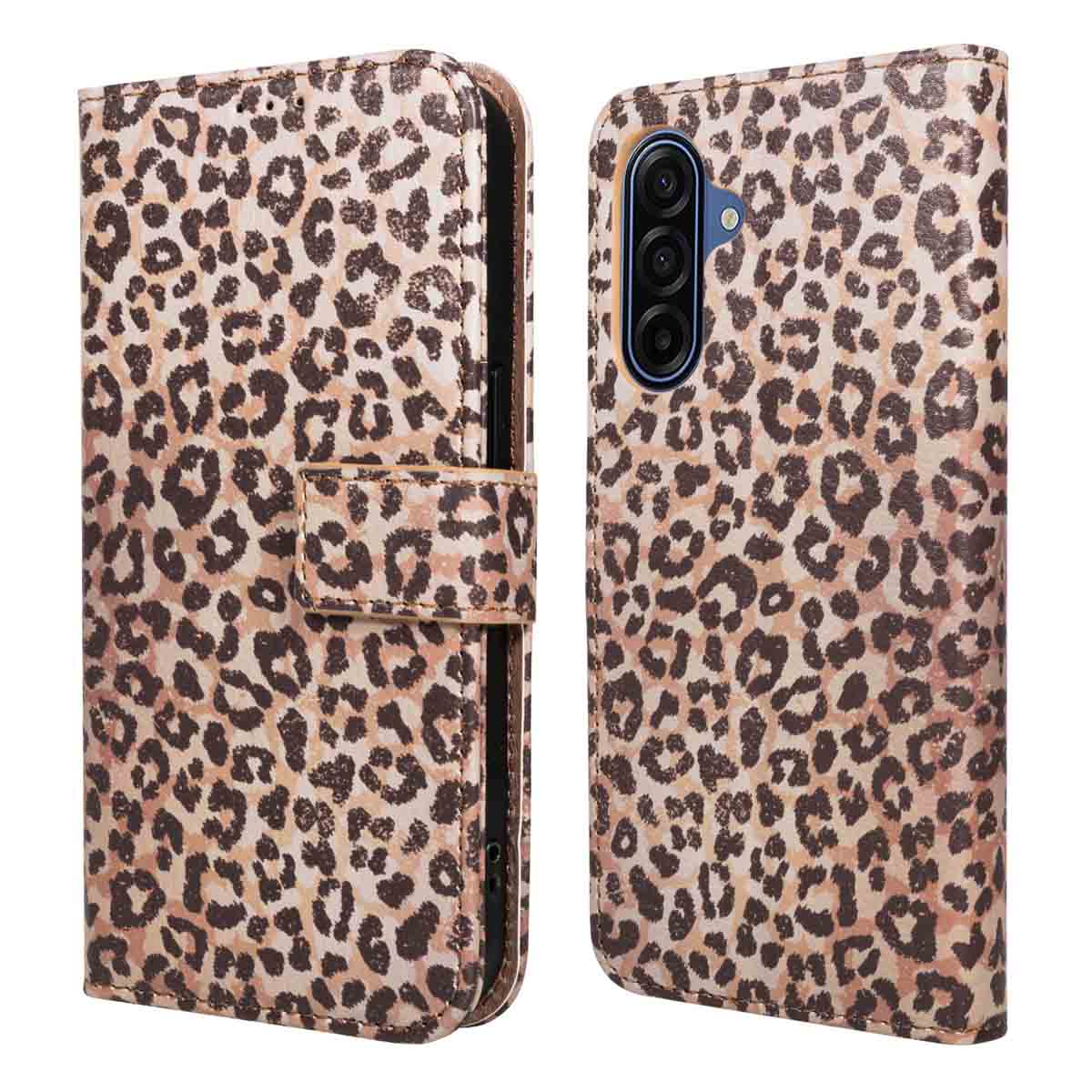 imoshion Design Bookcase voor de Samsung Galaxy A17 (5G) / (4G) - Leopard Mood
