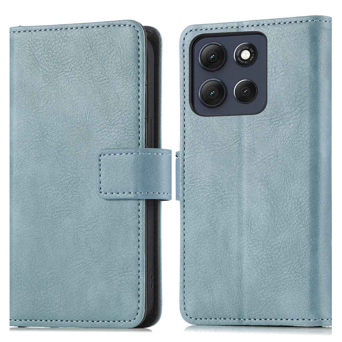 imoshion Luxe Bookcase voor de Motorola Moto G86 - Lichtblauw