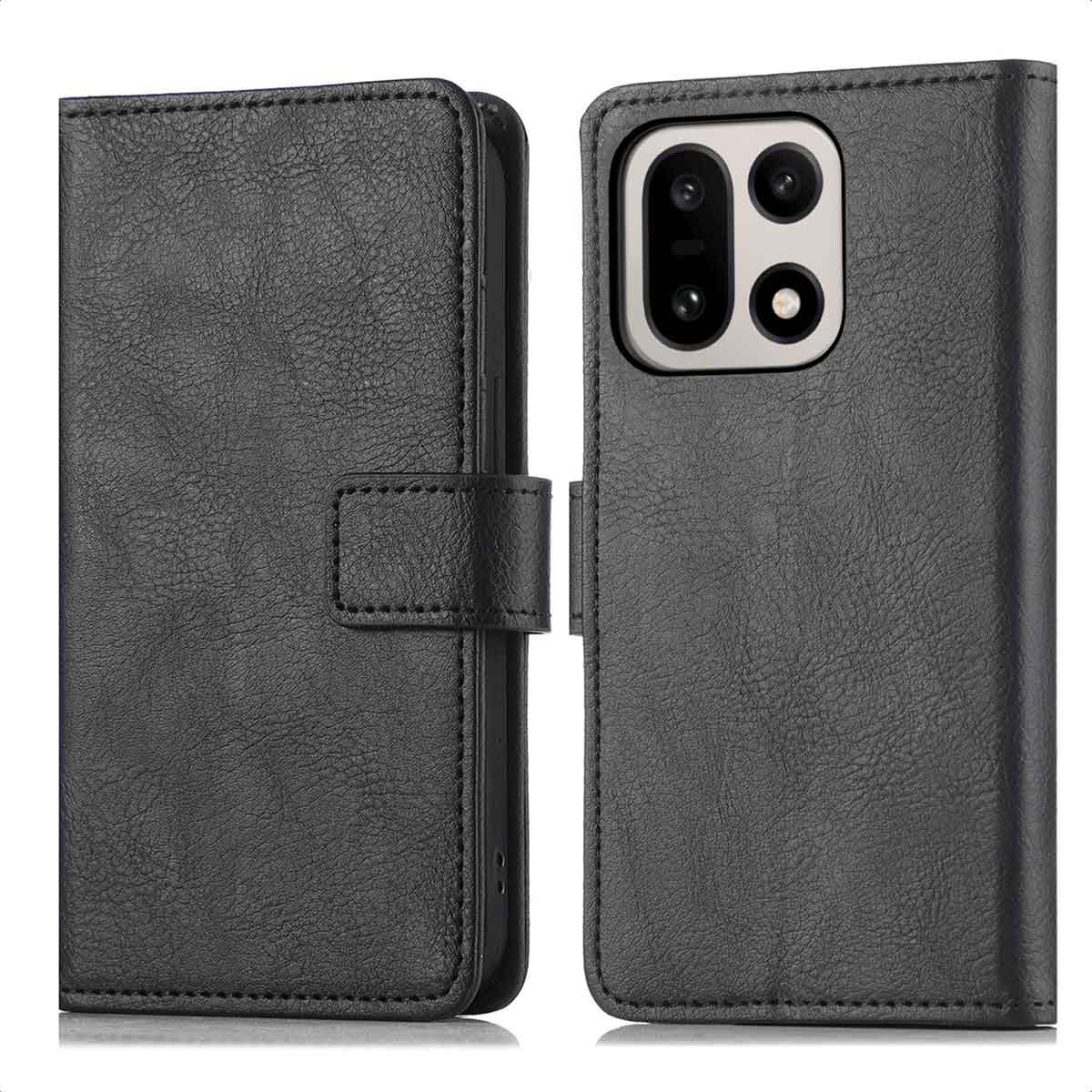 imoshion Luxe Bookcase voor de OnePlus 15 - Zwart