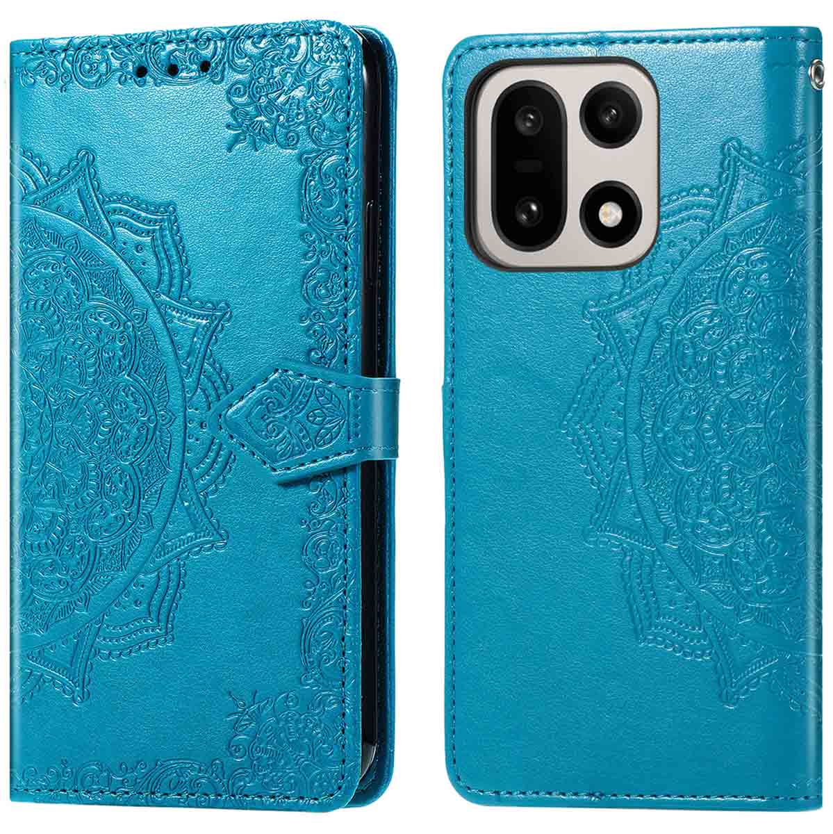 imoshion Mandala Bookcase voor de OnePlus 15 - Turquoise