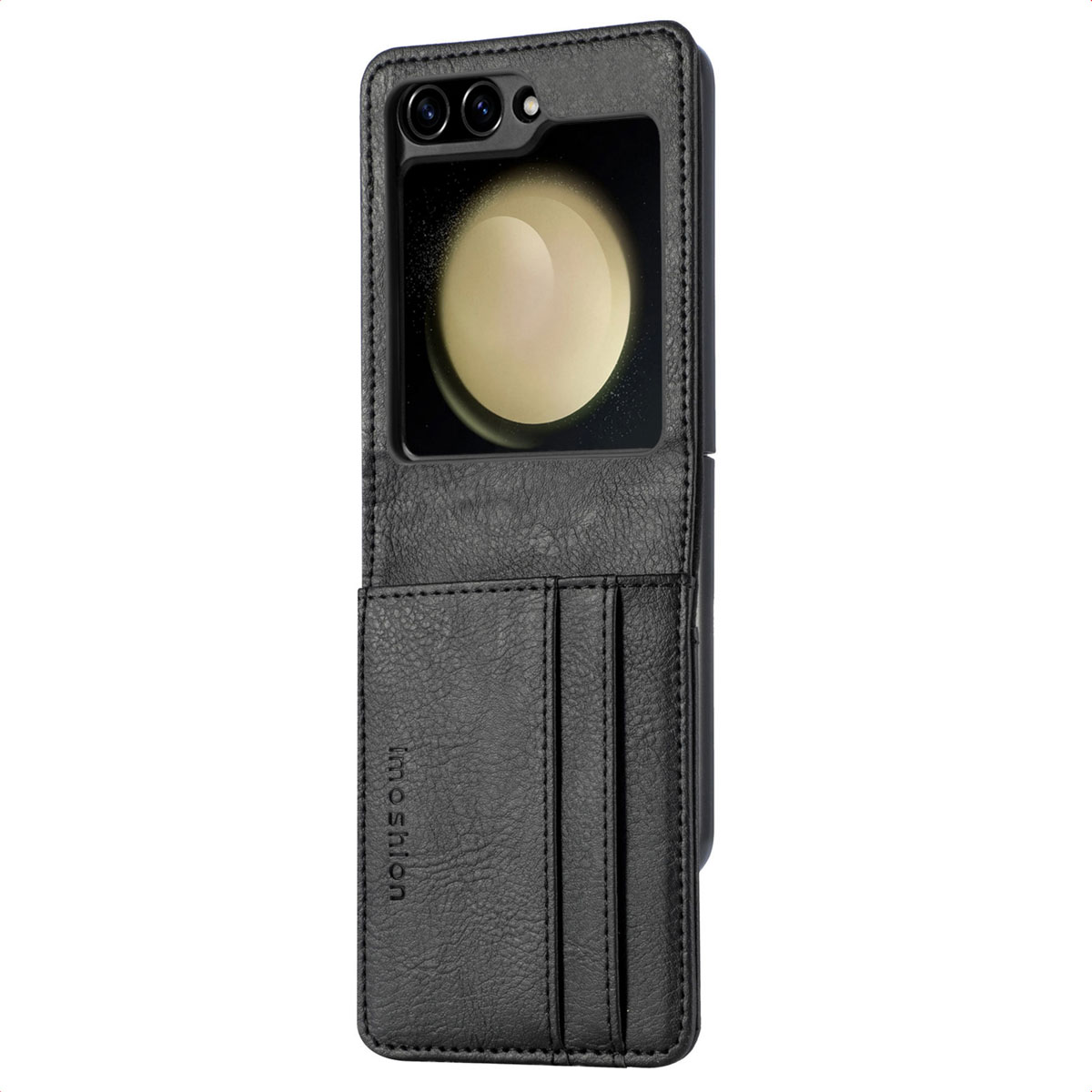 imoshion Luxe Bookcase voor de Samsung Galaxy Z Flip 7 FE - Zwart