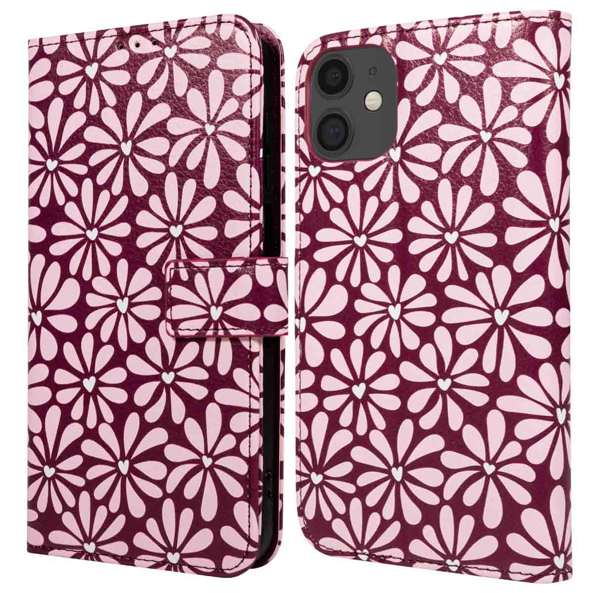 imoshion Design Bookcase voor de Apple iPhone 11 - Bloom Love Blush