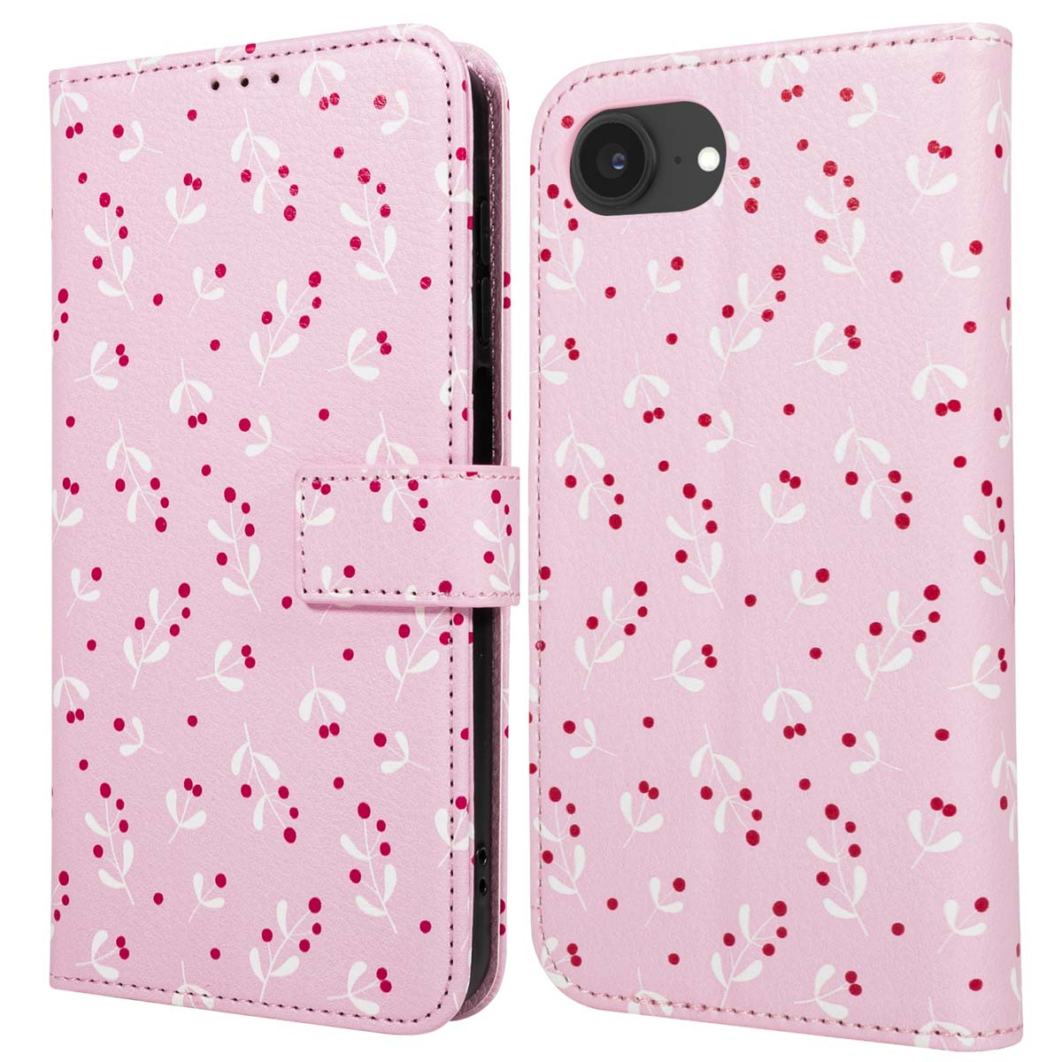 imoshion Design Bookcase voor de Apple iPhone 17e / 16e - Blush Berries