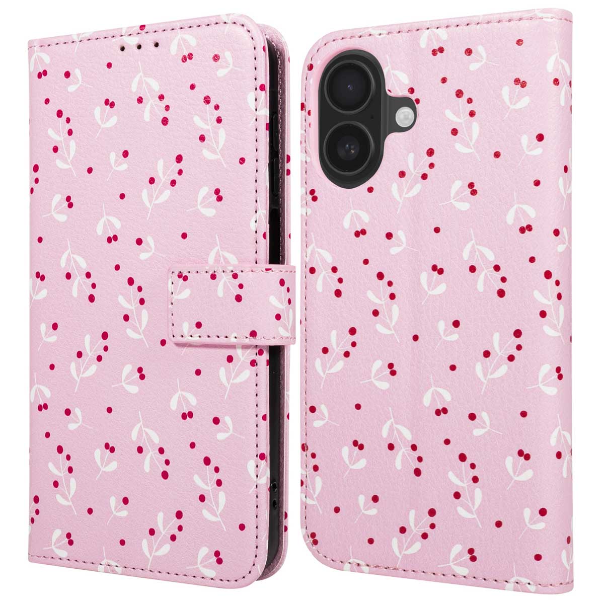 imoshion Design Bookcase voor de Apple iPhone 17 - Blush Berries
