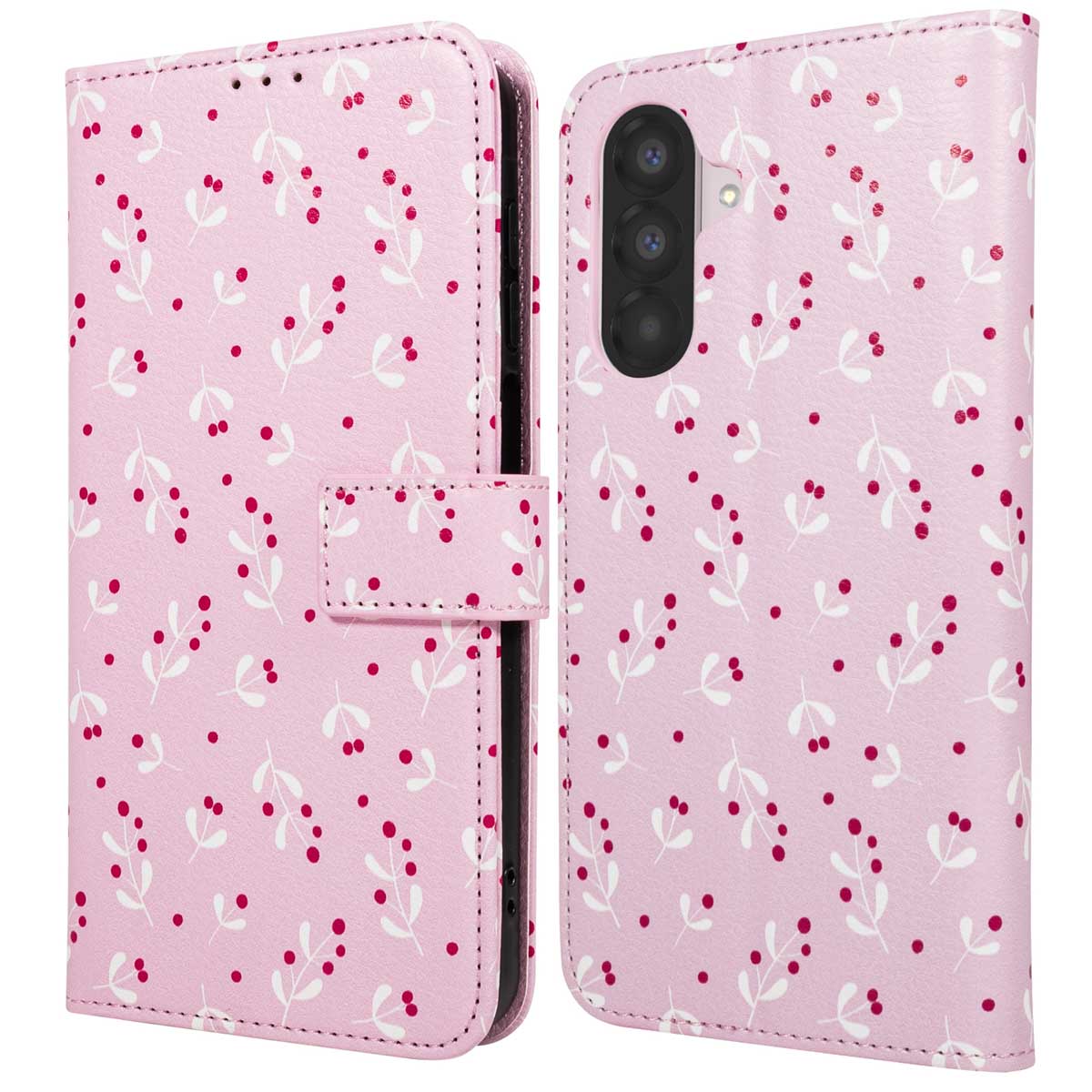 imoshion Design Bookcase voor de Samsung Galaxy A26 - Blush Berries