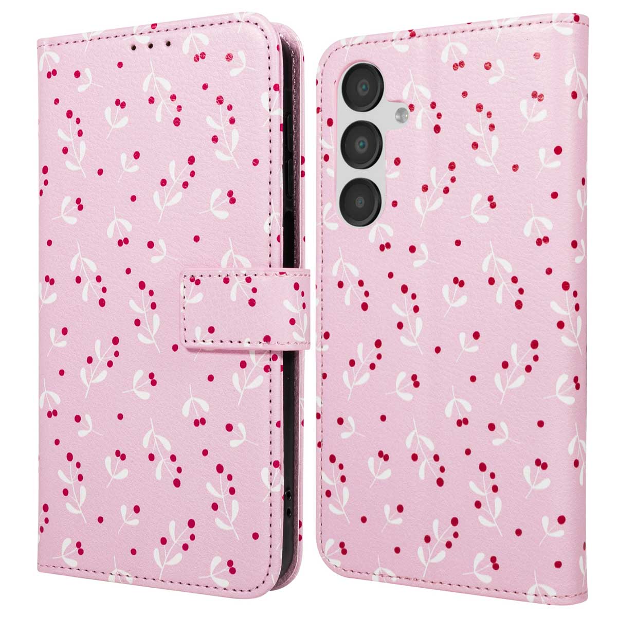 imoshion Design Bookcase voor de Samsung Galaxy A55 - Blush Berries
