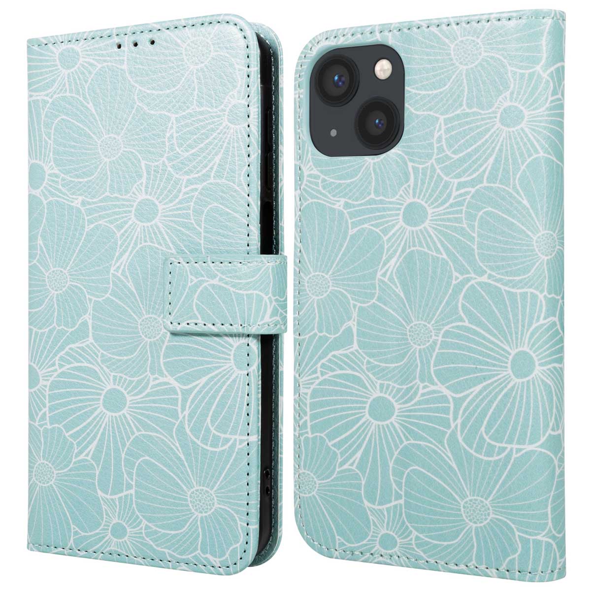imoshion Design Bookcase voor de Apple iPhone 14 - Botanica