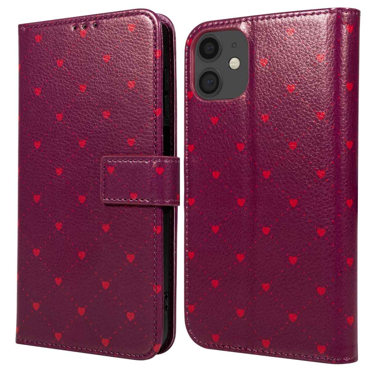 imoshion Design Bookcase voor de Apple iPhone 11 - Crush Check Coral Dust