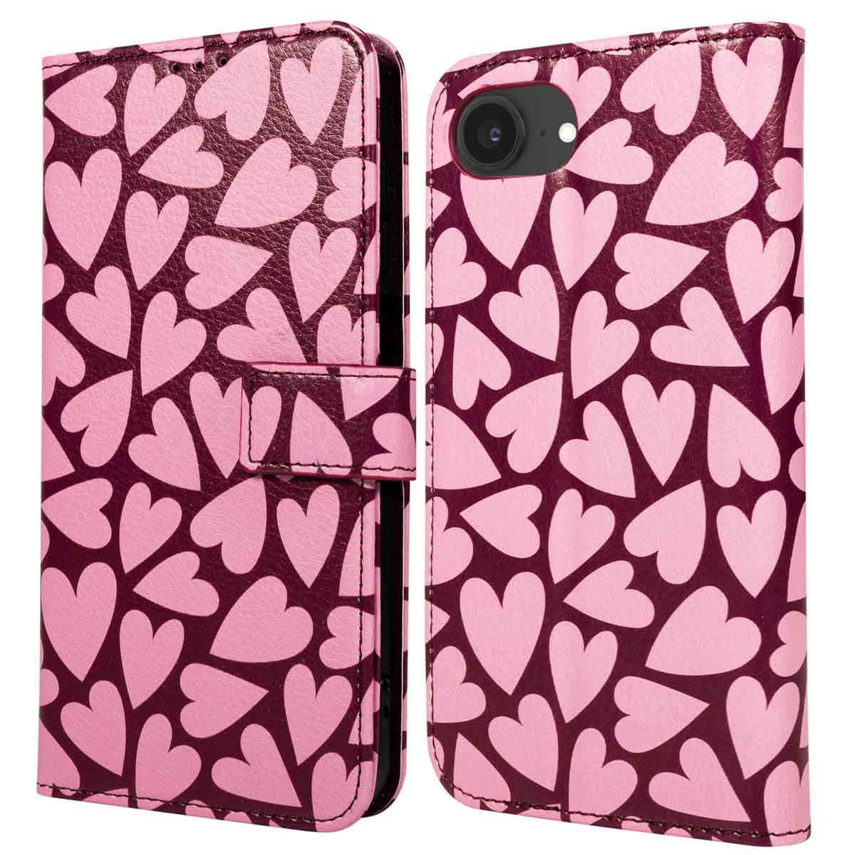 imoshion Design Bookcase voor de Apple iPhone 17e / 16e - Hearty Blush