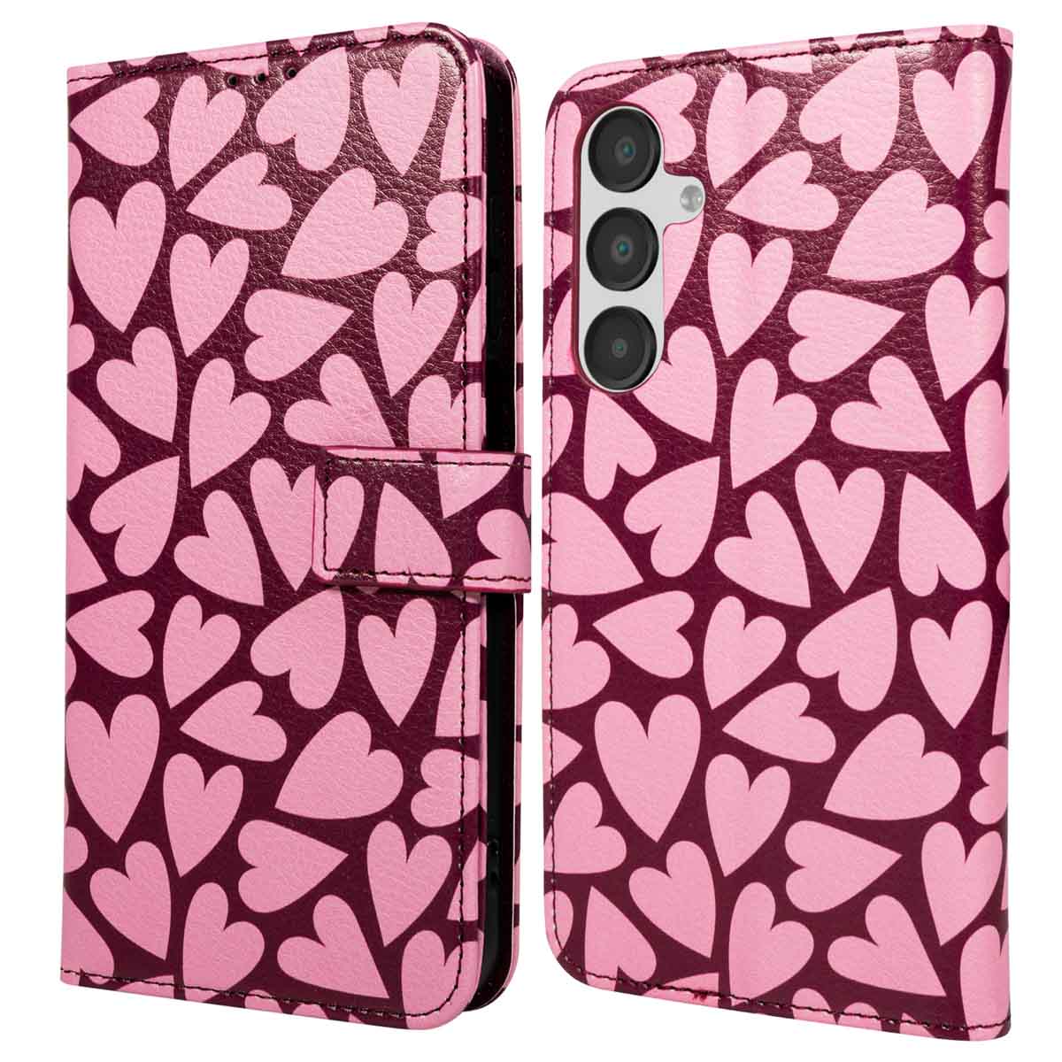 imoshion Design Bookcase voor de Samsung Galaxy A35 - Hearty Blush