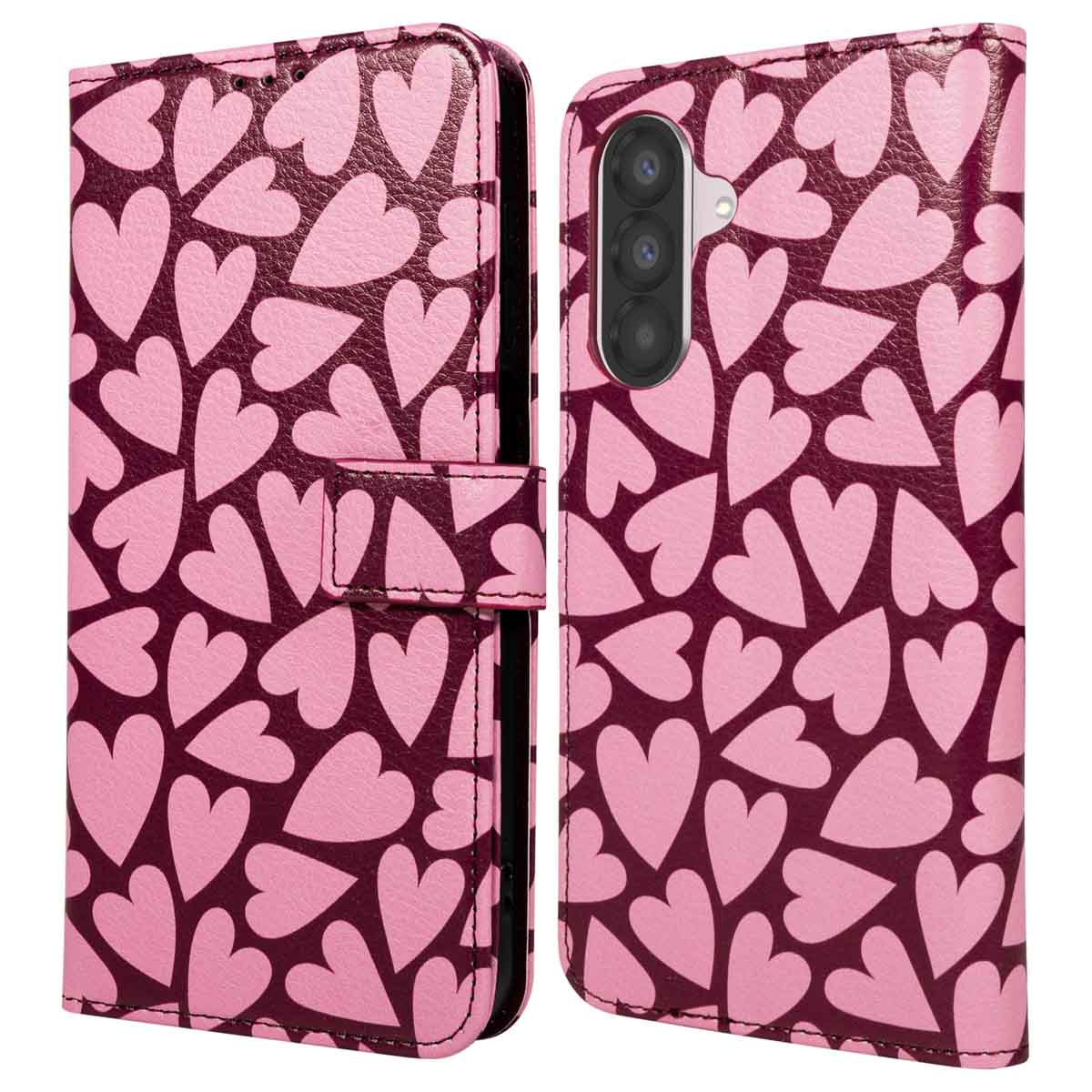 imoshion Design Bookcase voor de Samsung Galaxy A36 - Hearty Blush