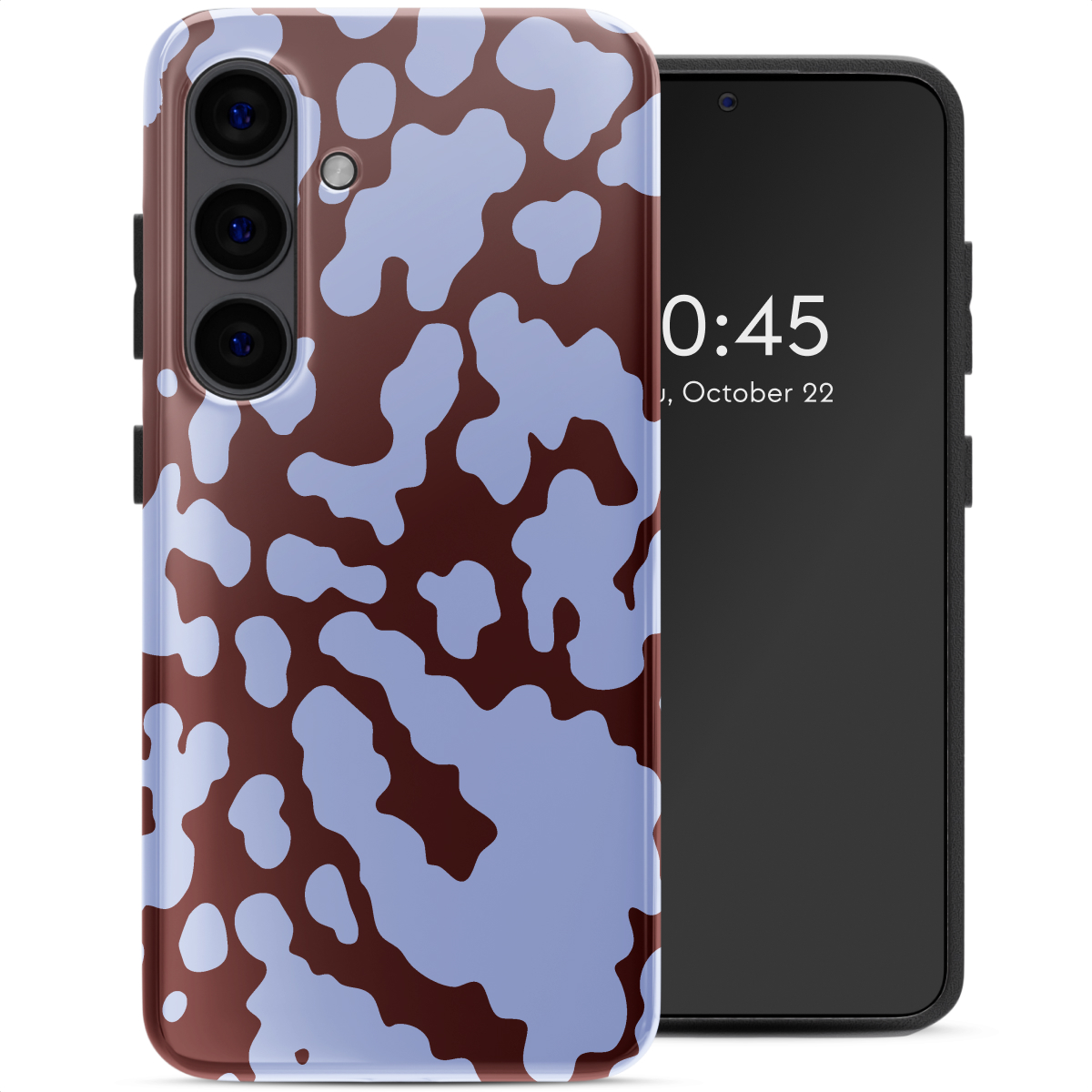 Selencia Vivid Backcover voor de Samsung Galaxy S24 - Moo'd Lavender Glow