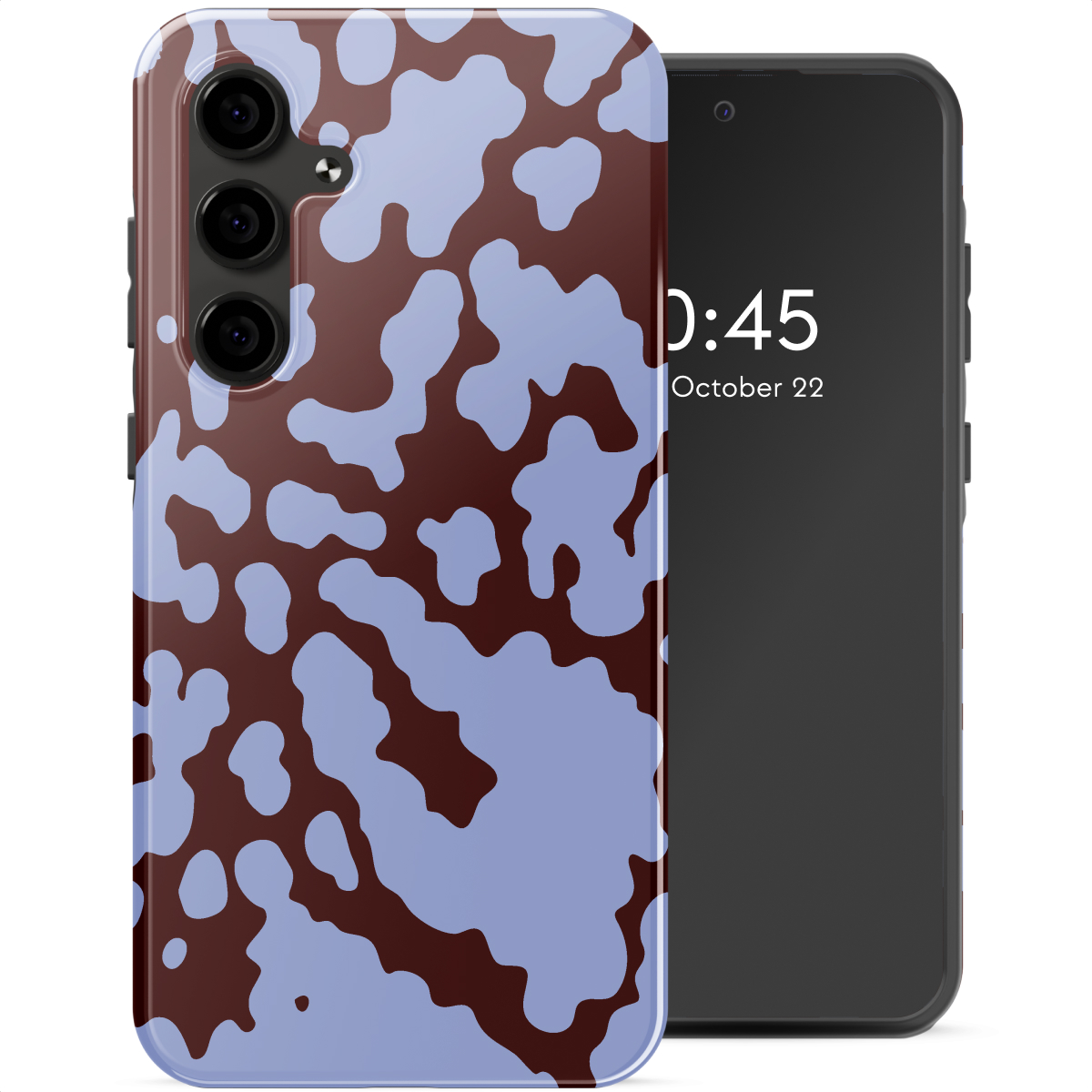 Selencia Coque arrière Vivid Samsung Galaxy S24 FE - Moo'd Lavender Glow