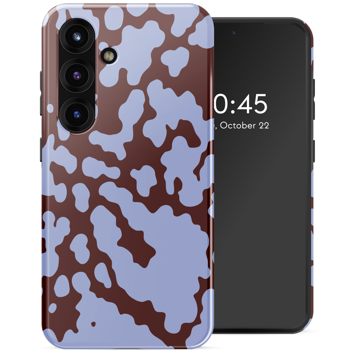 Selencia Coque arrière Vivid avec MagSafe Samsung Galaxy S25 - Moo'd Lavender Glow