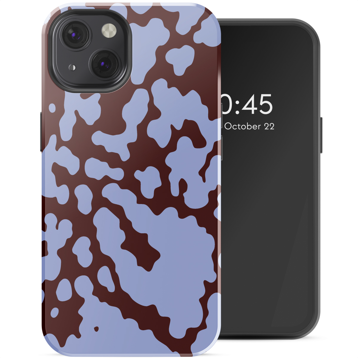 Selencia Coque arrière Vivid avec MagSafe Apple iPhone 13 - Moo'd Lavender Glow