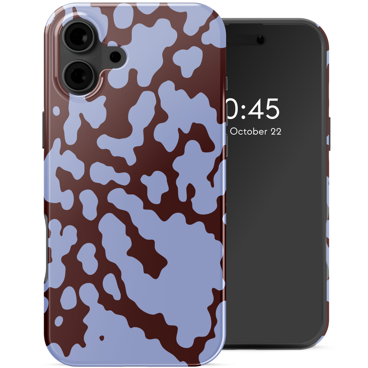 Selencia Coque arrière Vivid avec MagSafe Apple iPhone 16 - Moo'd Lavender Glow